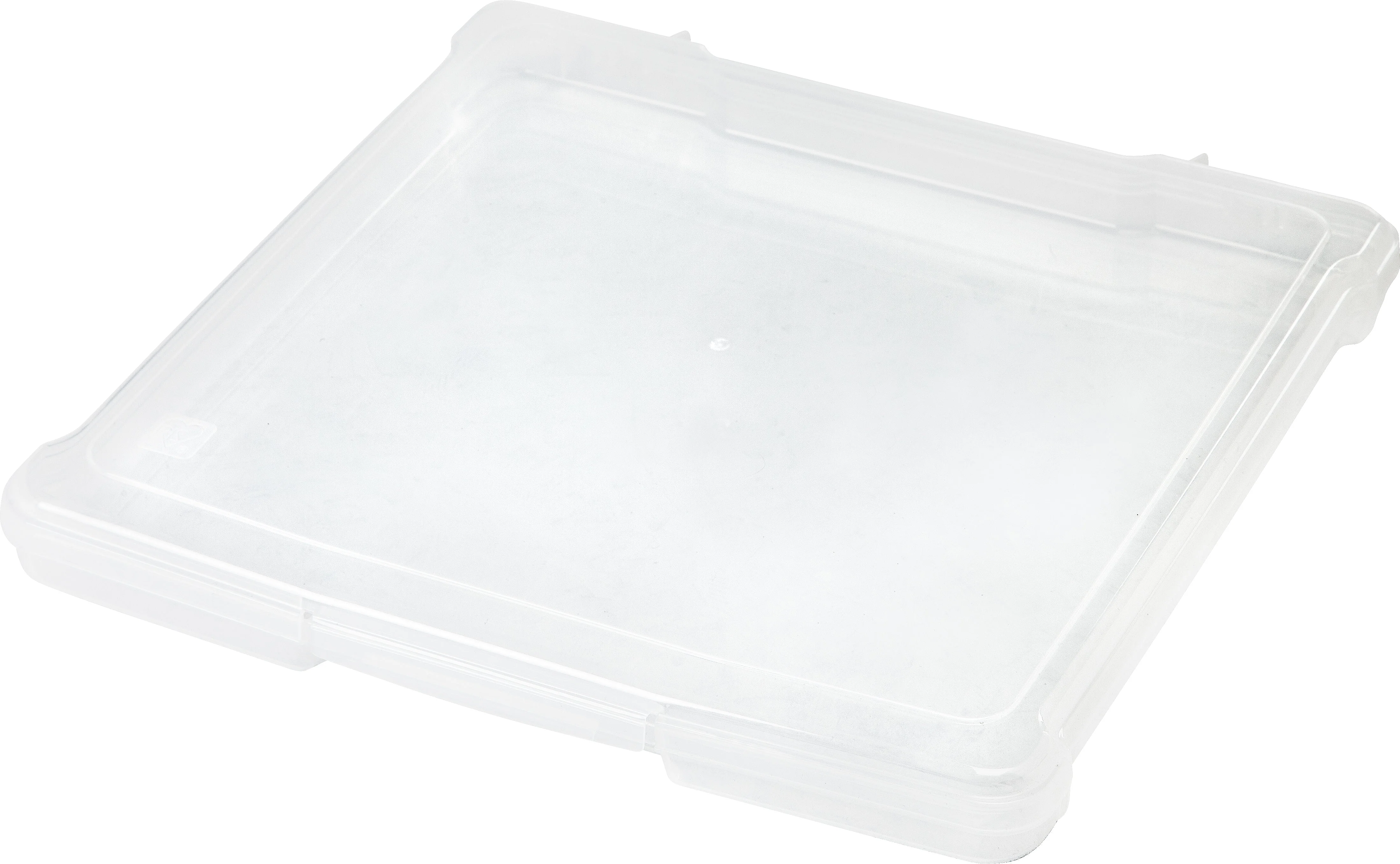 12" x 12" Slim Portable Project Case, 10 Pack, Clear