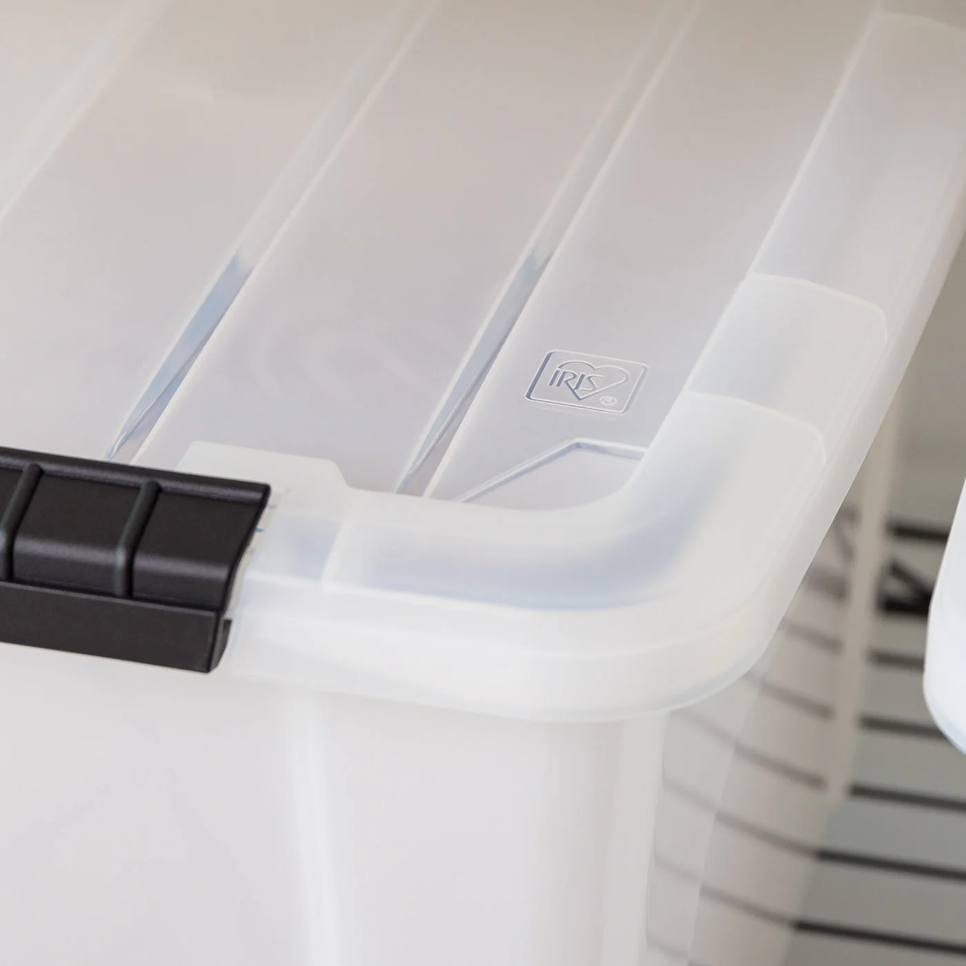 19 Qt. (4.75 Gal.) Pearl Latch Box, Stackable Plastic Storage Bins with Lids, Single Pk - Image 6