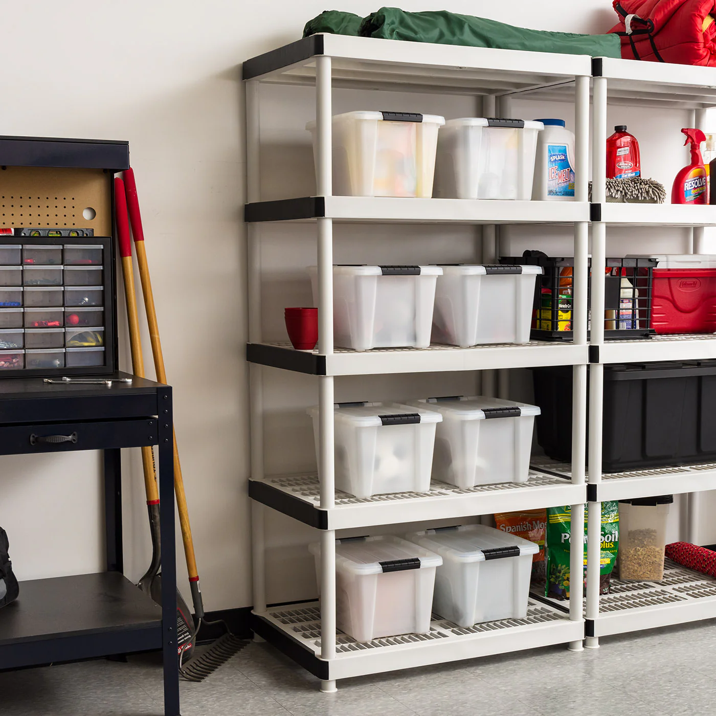 19 Qt. (4.75 Gal.) Pearl Latch Box, Stackable Plastic Storage Bins with Lids, Single Pk - Image 7