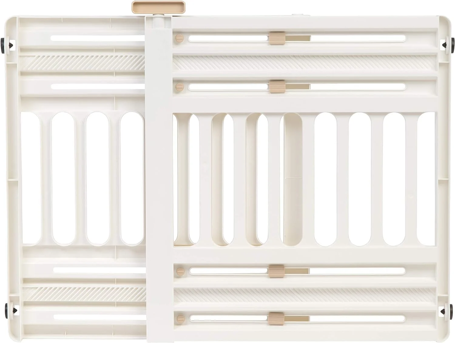 24"-39" Adjustable Indoor Pet Barrier, 2-Pack, White - Image 4