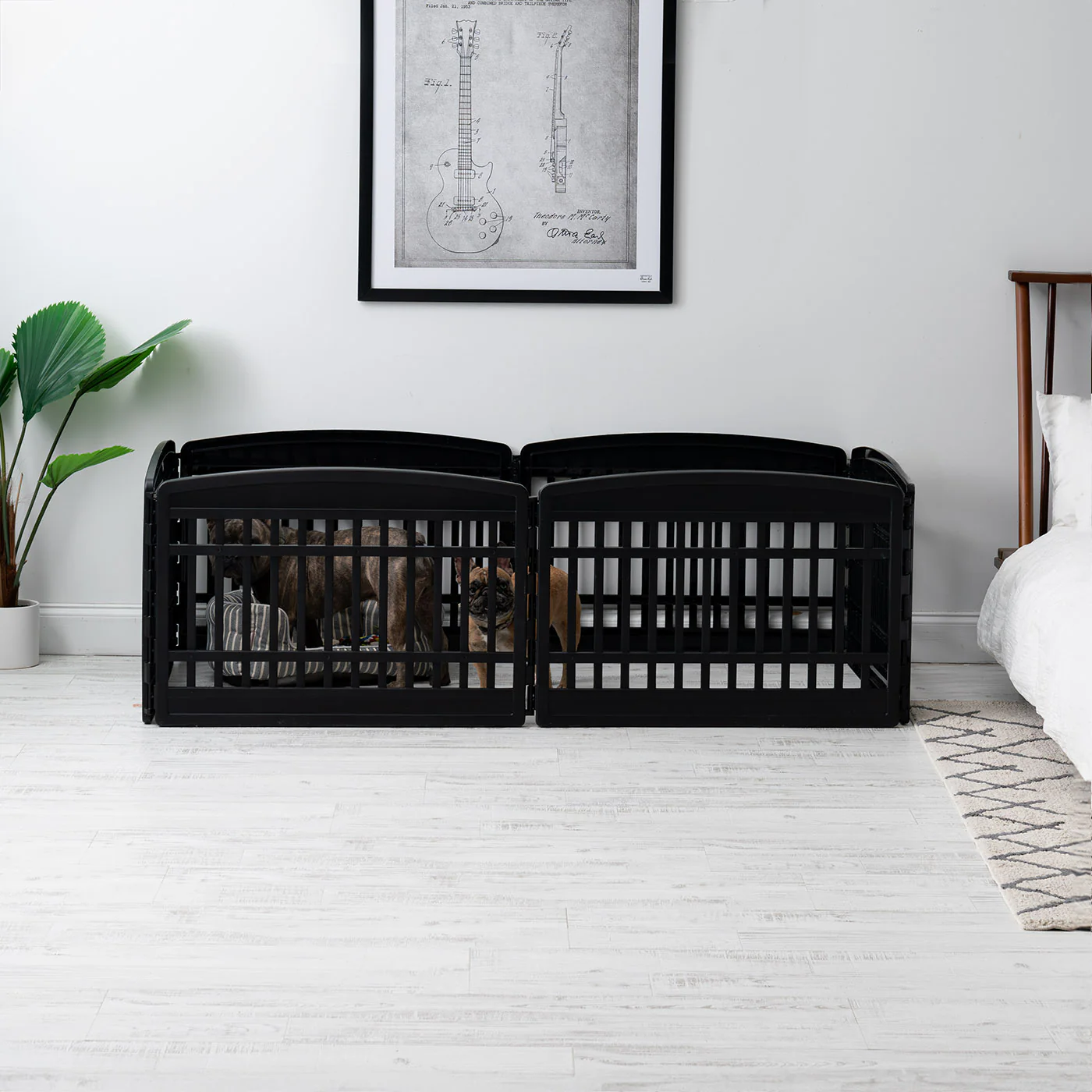 24" Exercise 6-Panel Pet Playpen without door - Image 3