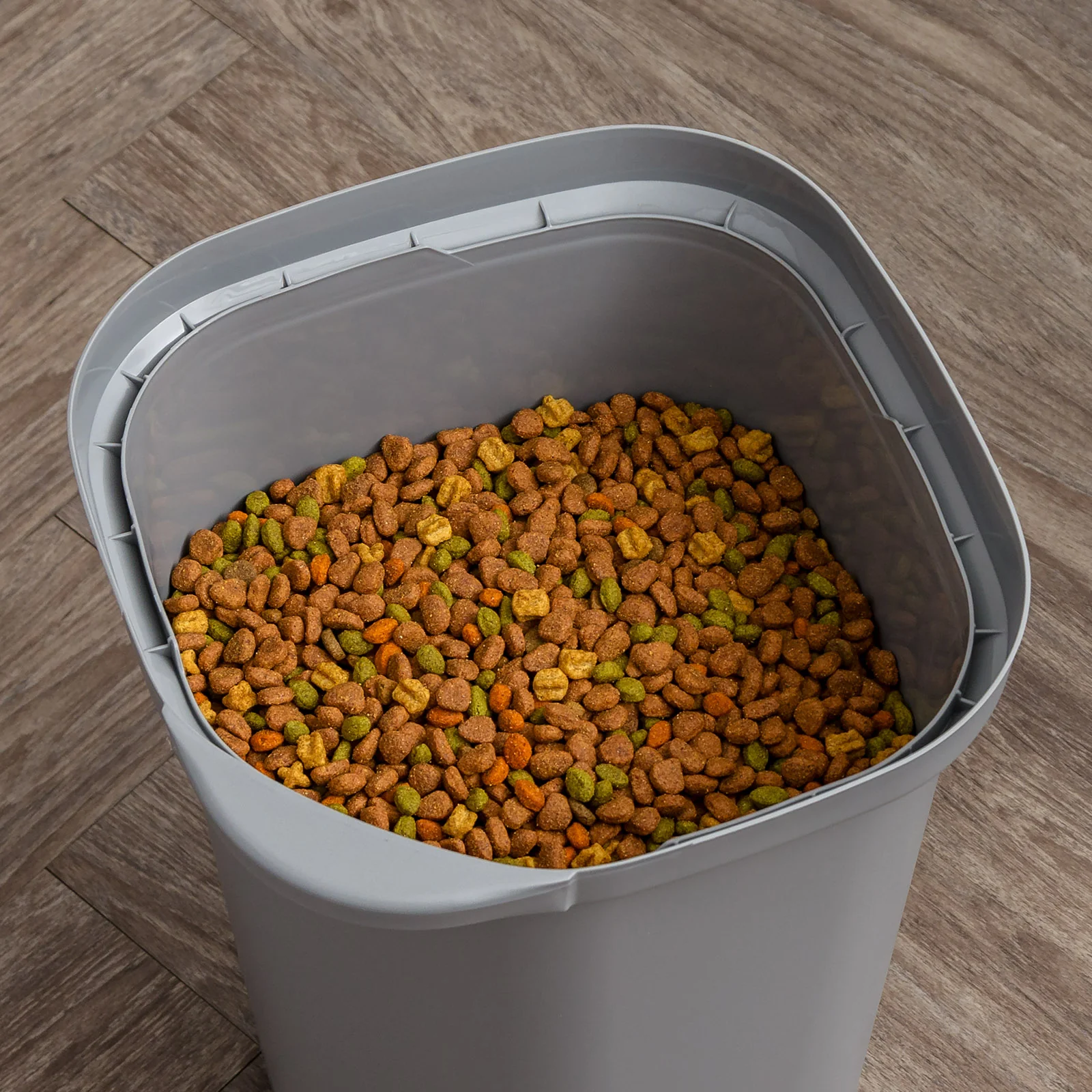 25 Lbs. Airtight Pet Food Container | Dog & Cat Food Storage Bin - Image 2