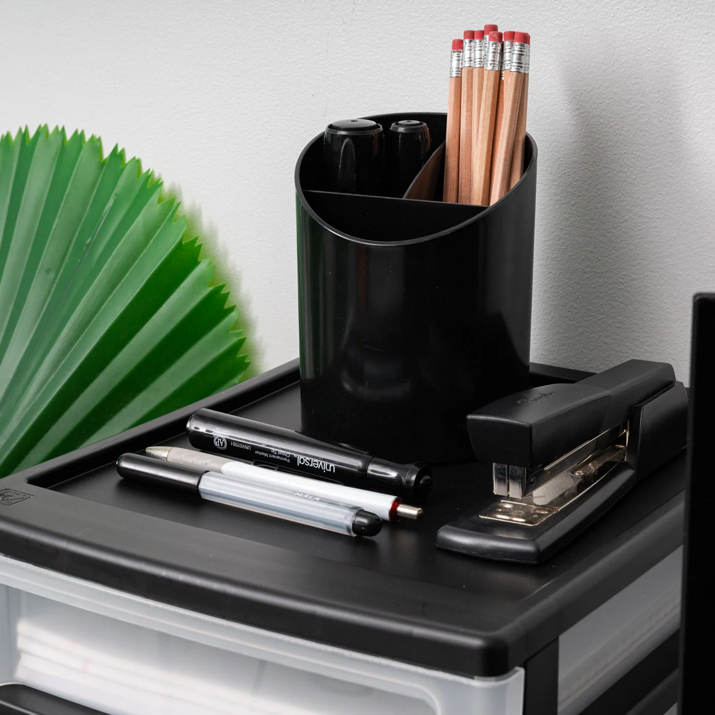 3-Drawer Desktop-Organizer Plastic-Drawer Office-Supplies File-Holder - Image 4