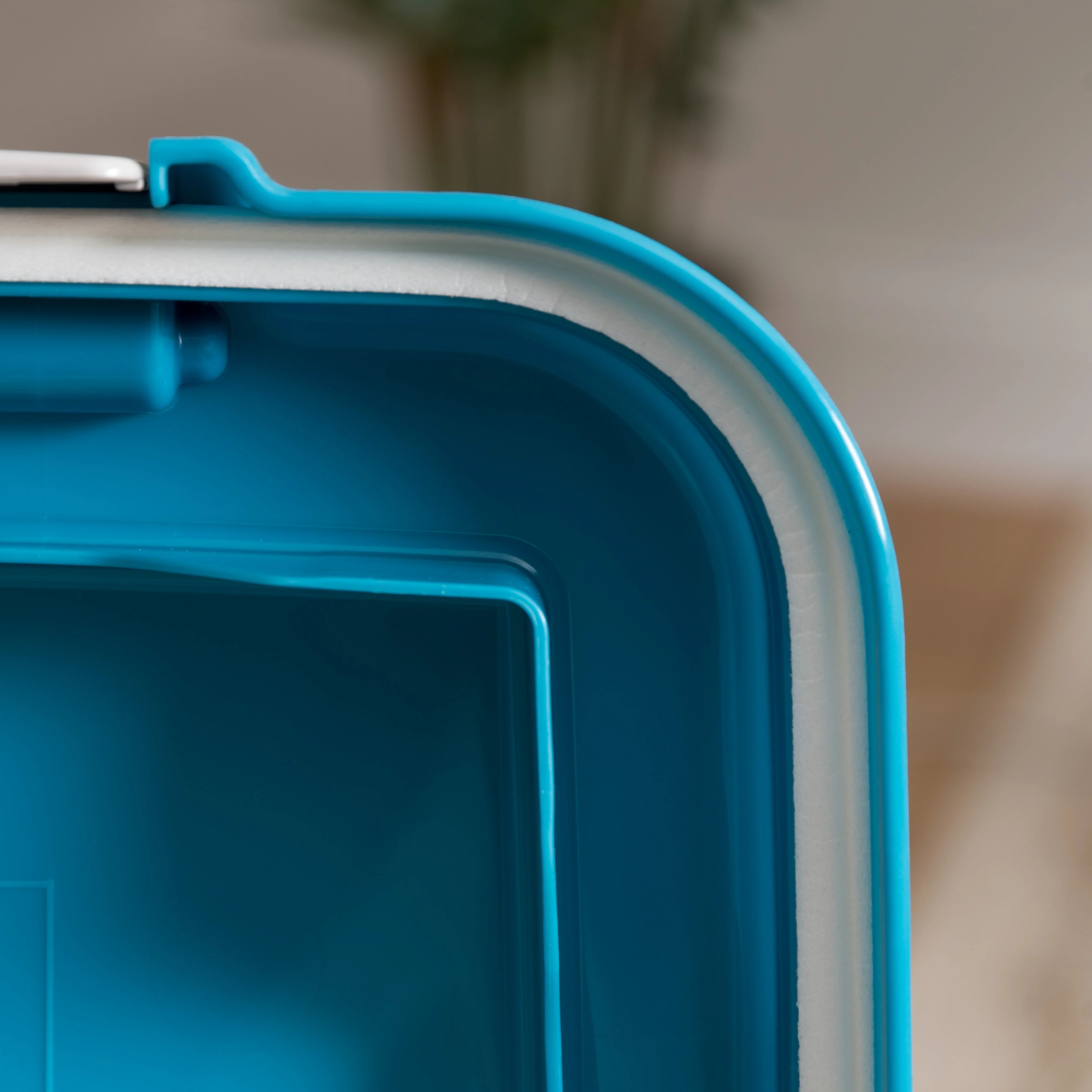 3-Piece WeatherPro® Airtight Pet Food Container Combo, Blue/Pearl - Image 6