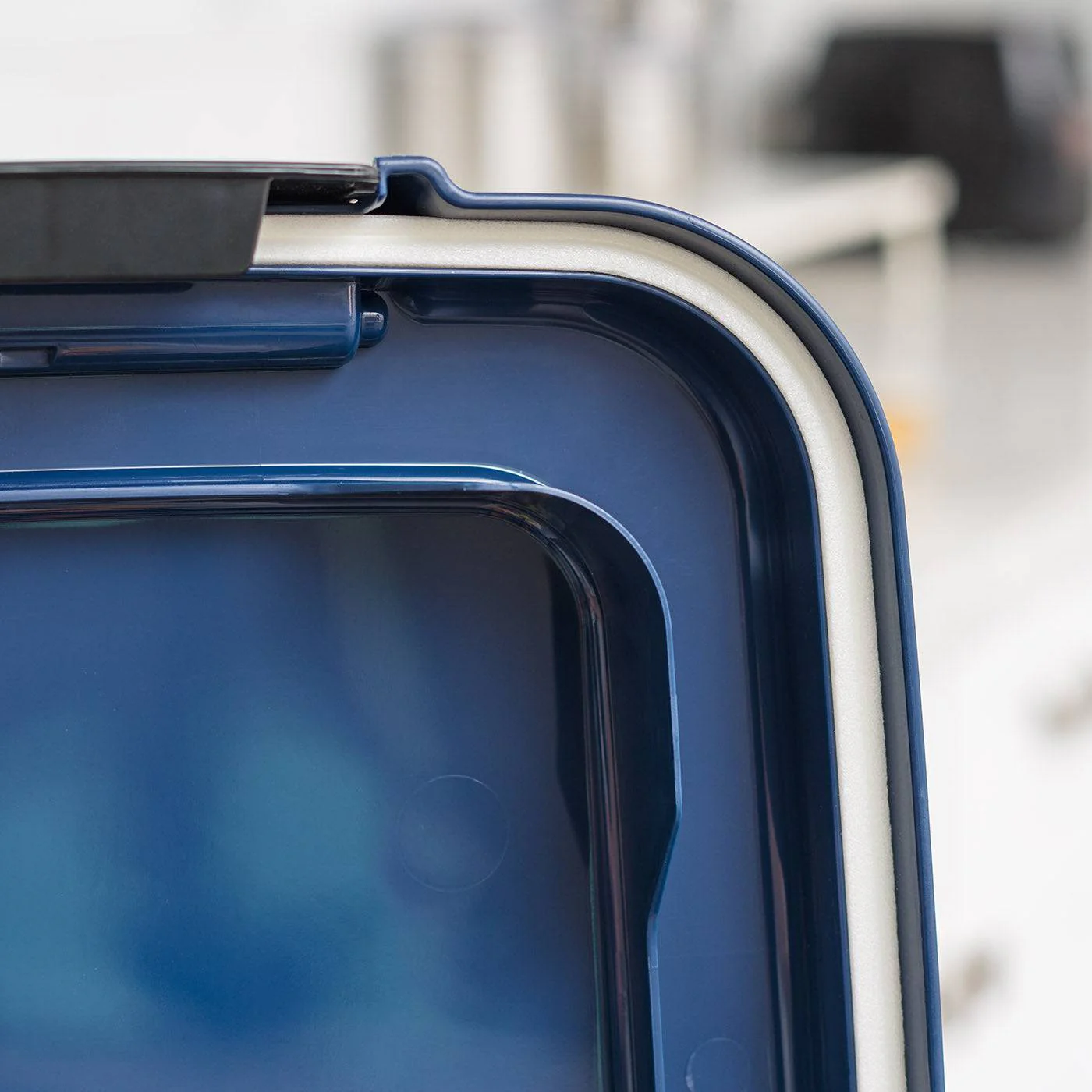 3-Piece WeatherPro® Airtight Pet Food Container Combo, Navy - Image 7