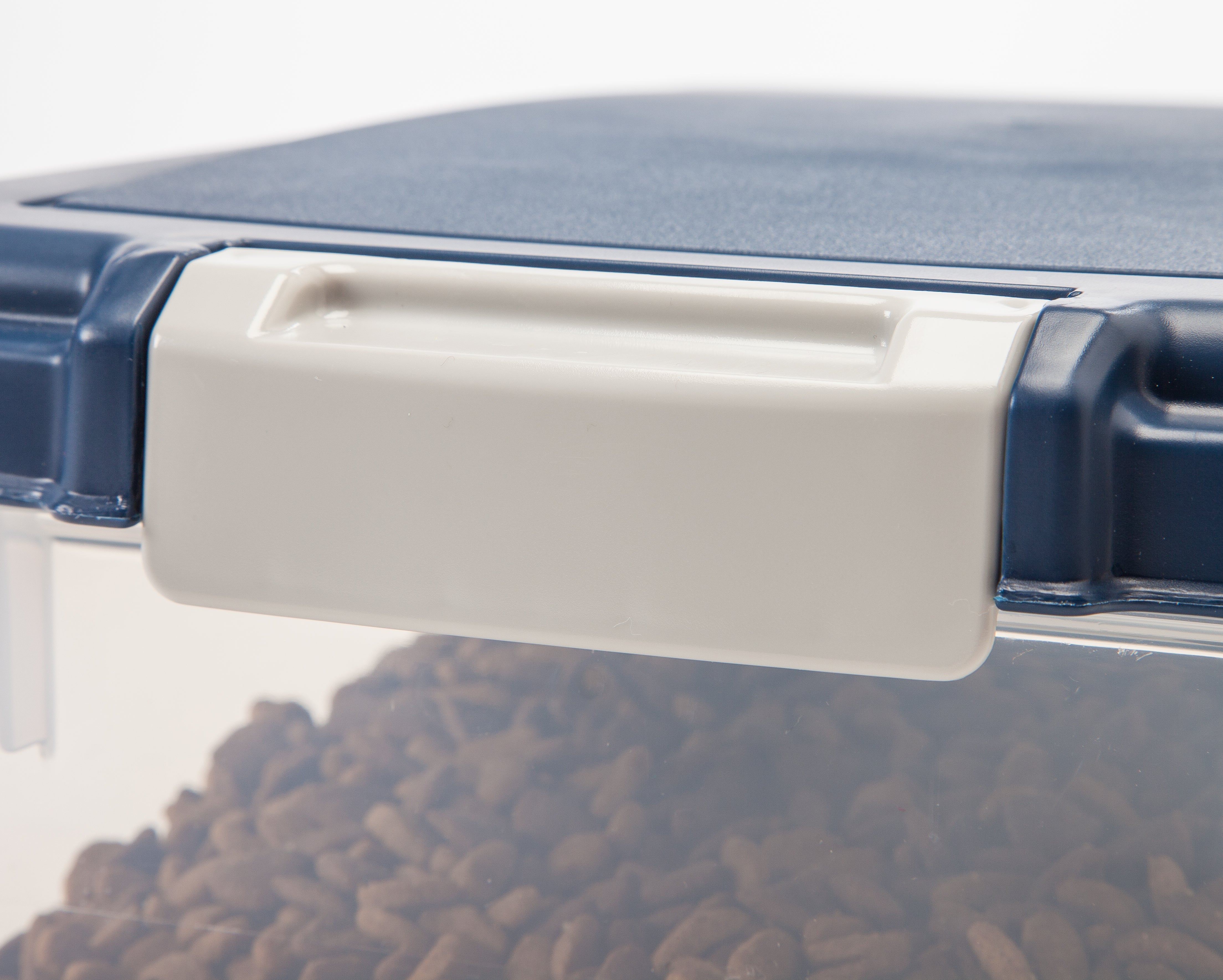 3-Piece WeatherPro® Airtight Pet Food Container Combo, Navy Blue - Image 3