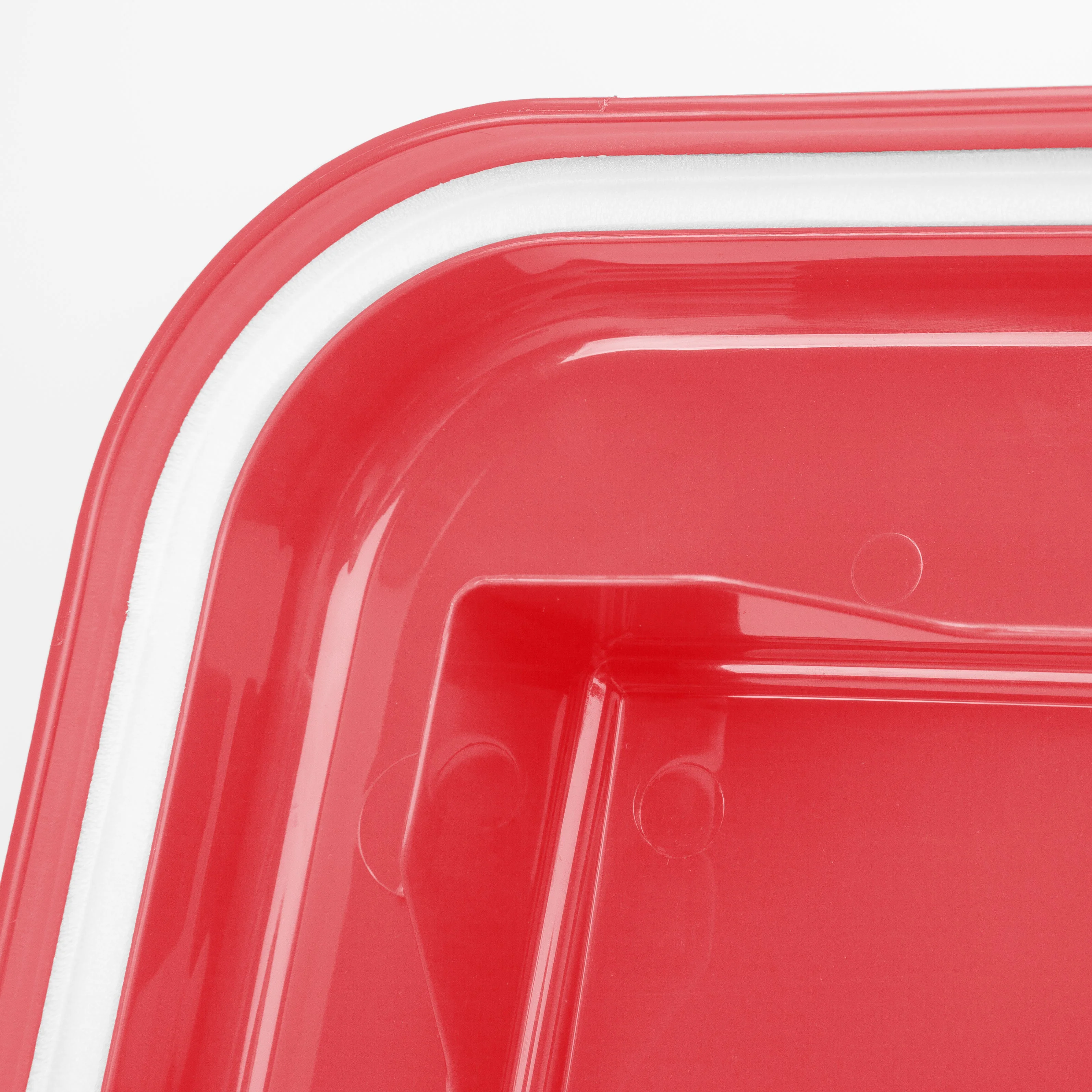 3-Piece WeatherPro® Airtight Pet Food Container Combo, Red/Pearl - Image 6