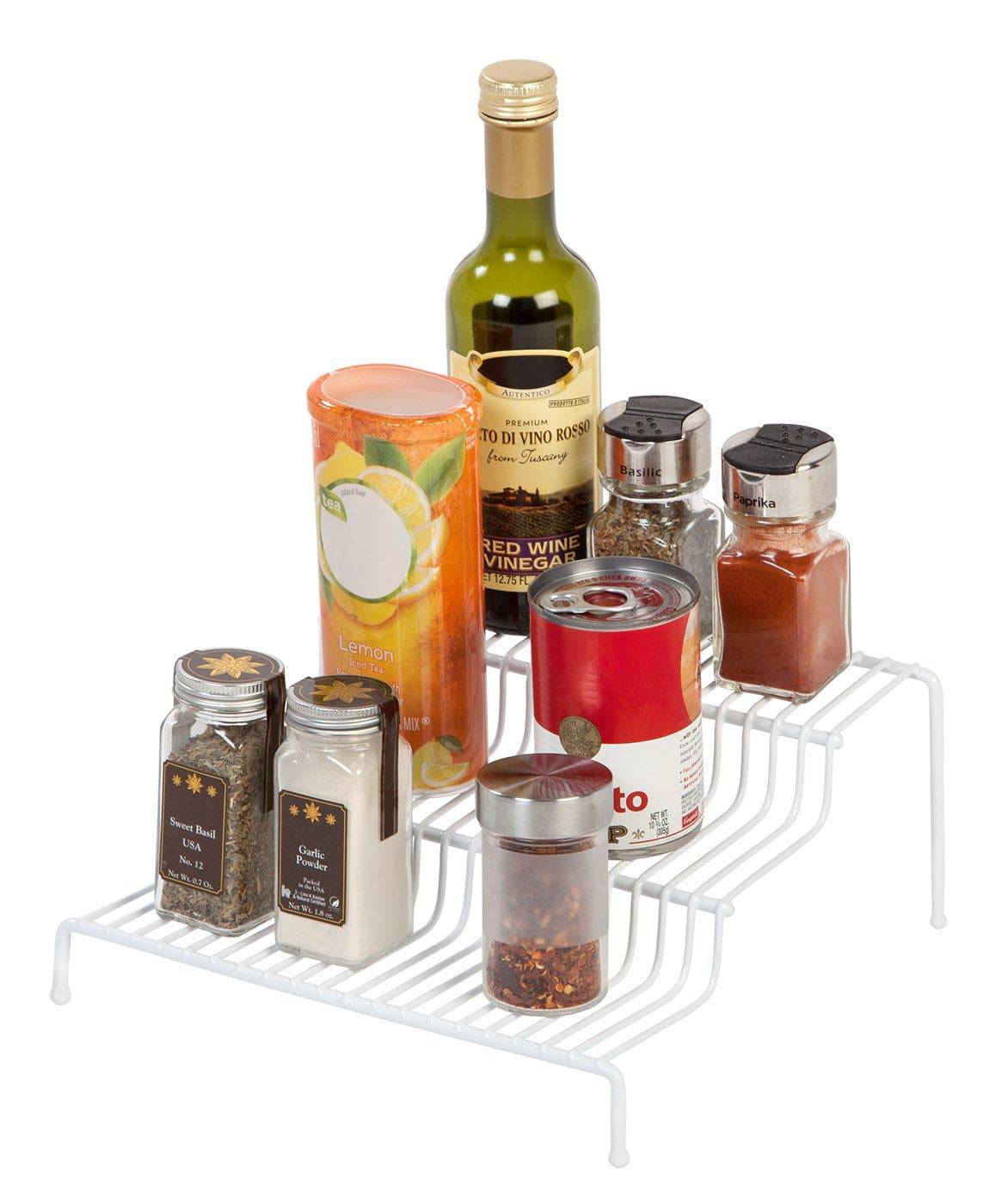 3-Tier Cabinet Organizer, White - Image 2