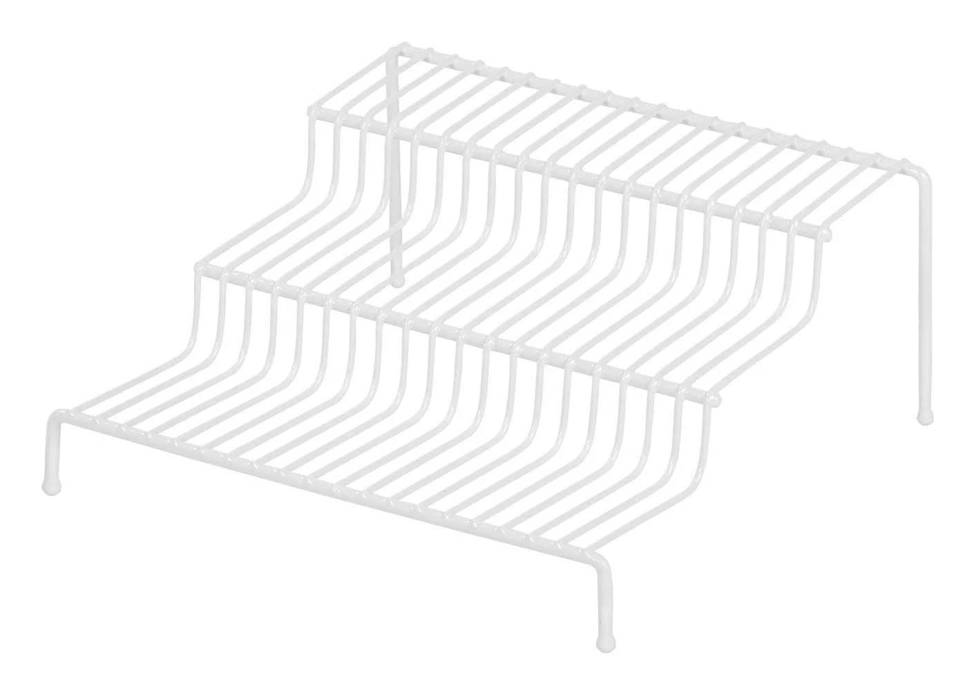 3-Tier Cabinet Organizer, White - Image 3