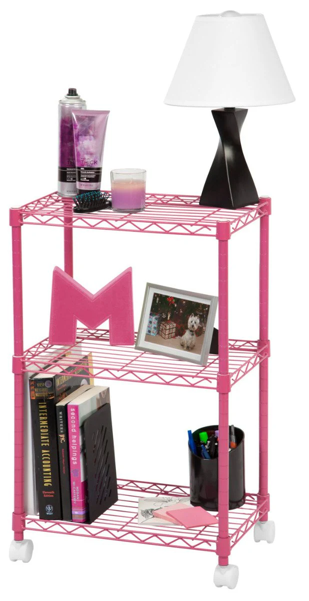 3-Tier Wire Shelf with Casters - Image 8