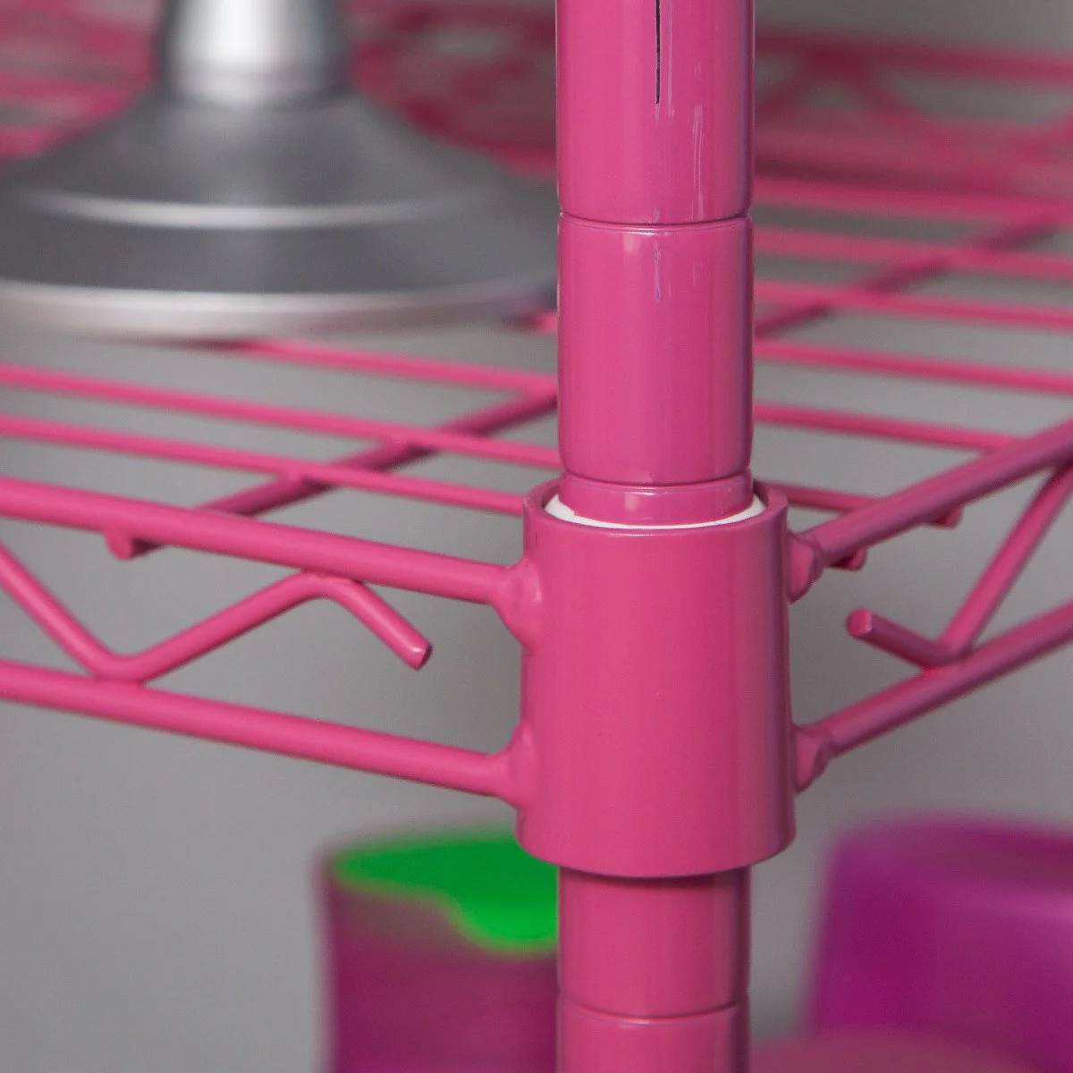 3-Tier Wire Shelf with Casters - Image 9