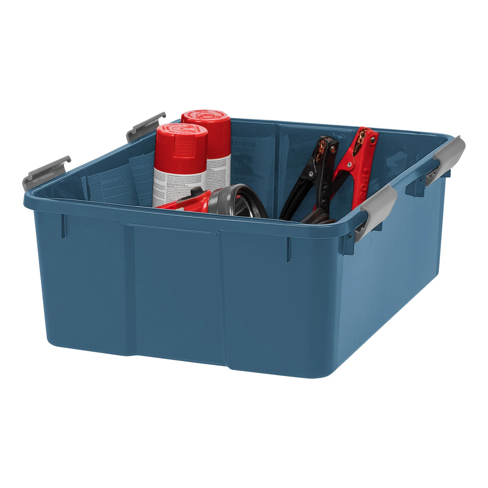 31Qt. Eco-Friendly Heavy Duty Totes for Storage with Easy-Grip Handles, 4 Pack - Image 8