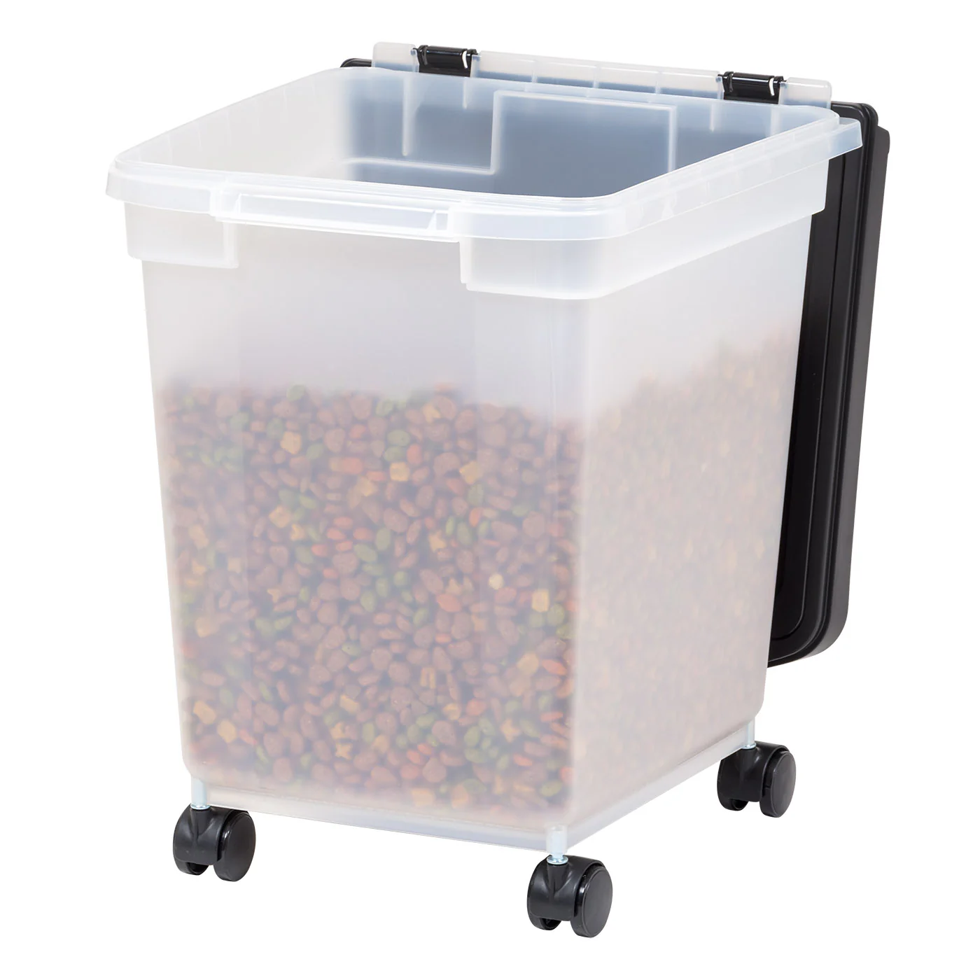 32.5 Quart WeatherPro® Airtight Pet Food Container, Black Lid - Image 3
