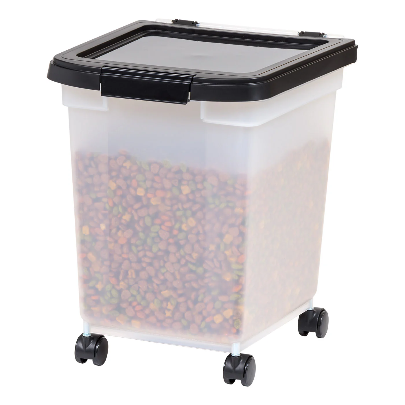 32.5 Quart WeatherPro® Airtight Pet Food Container, Black Lid - Image 5