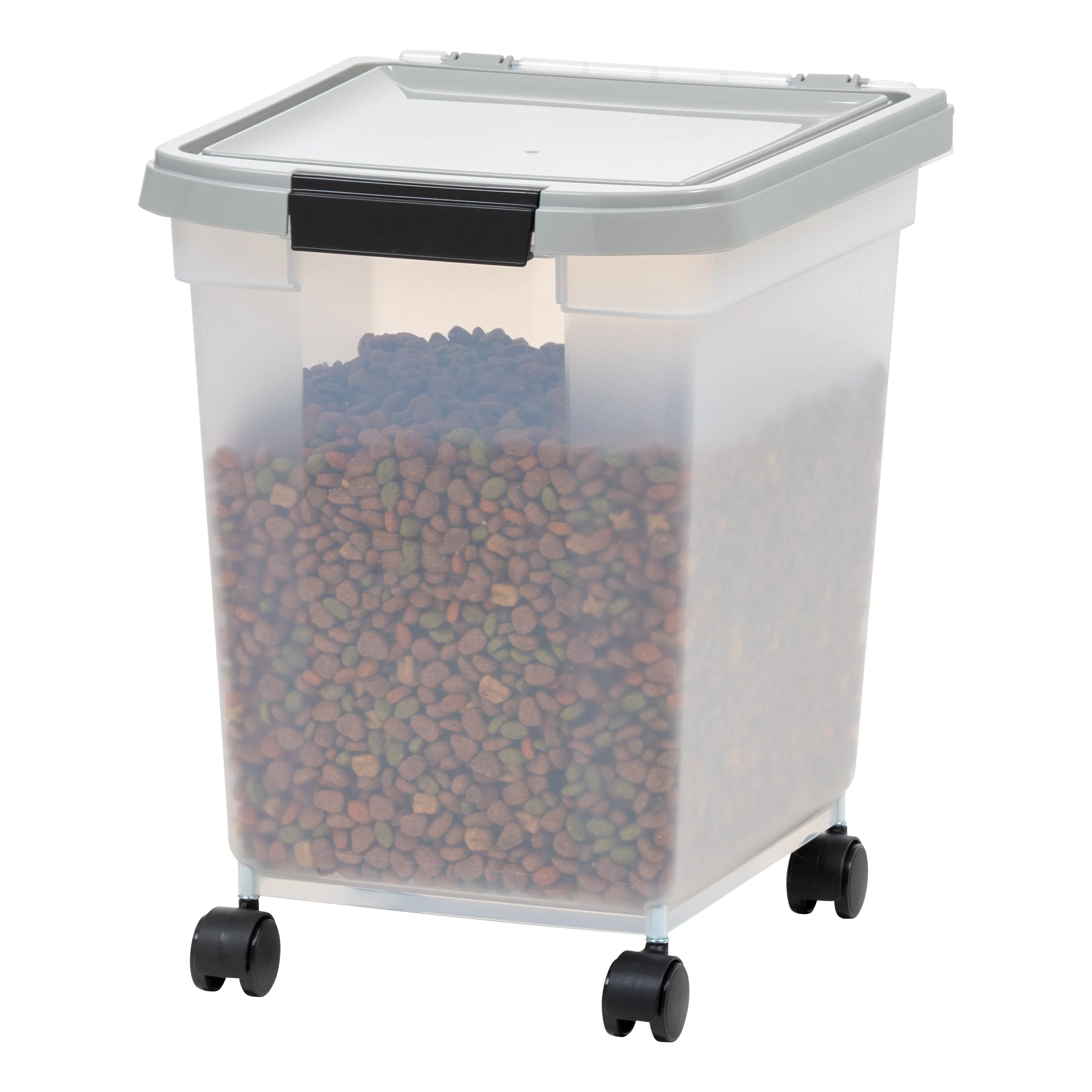 32.5 Quart WeatherPro® Airtight Pet Food Container, Gray - Image 3