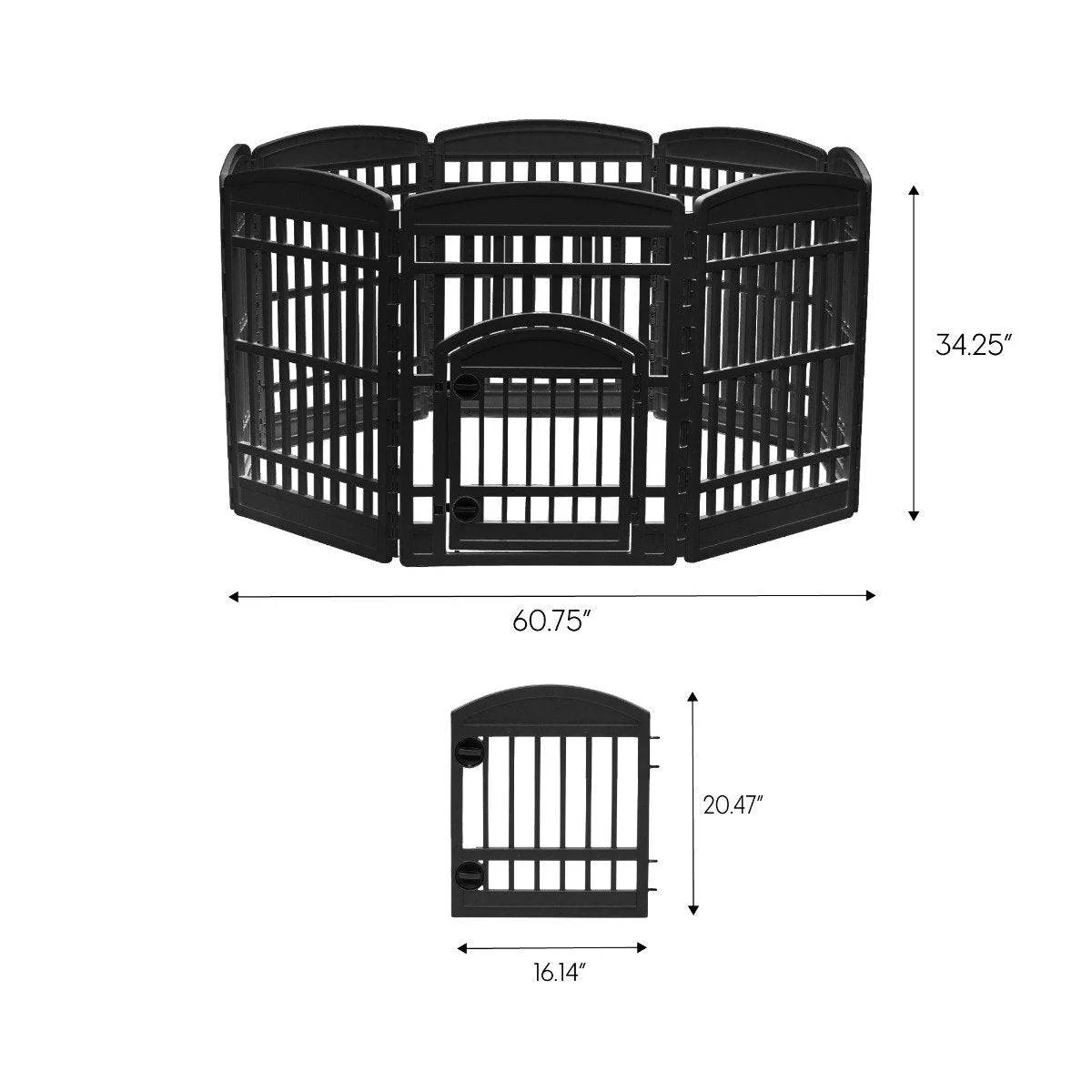 34-inch Pet Plastic Playpen - Image 4
