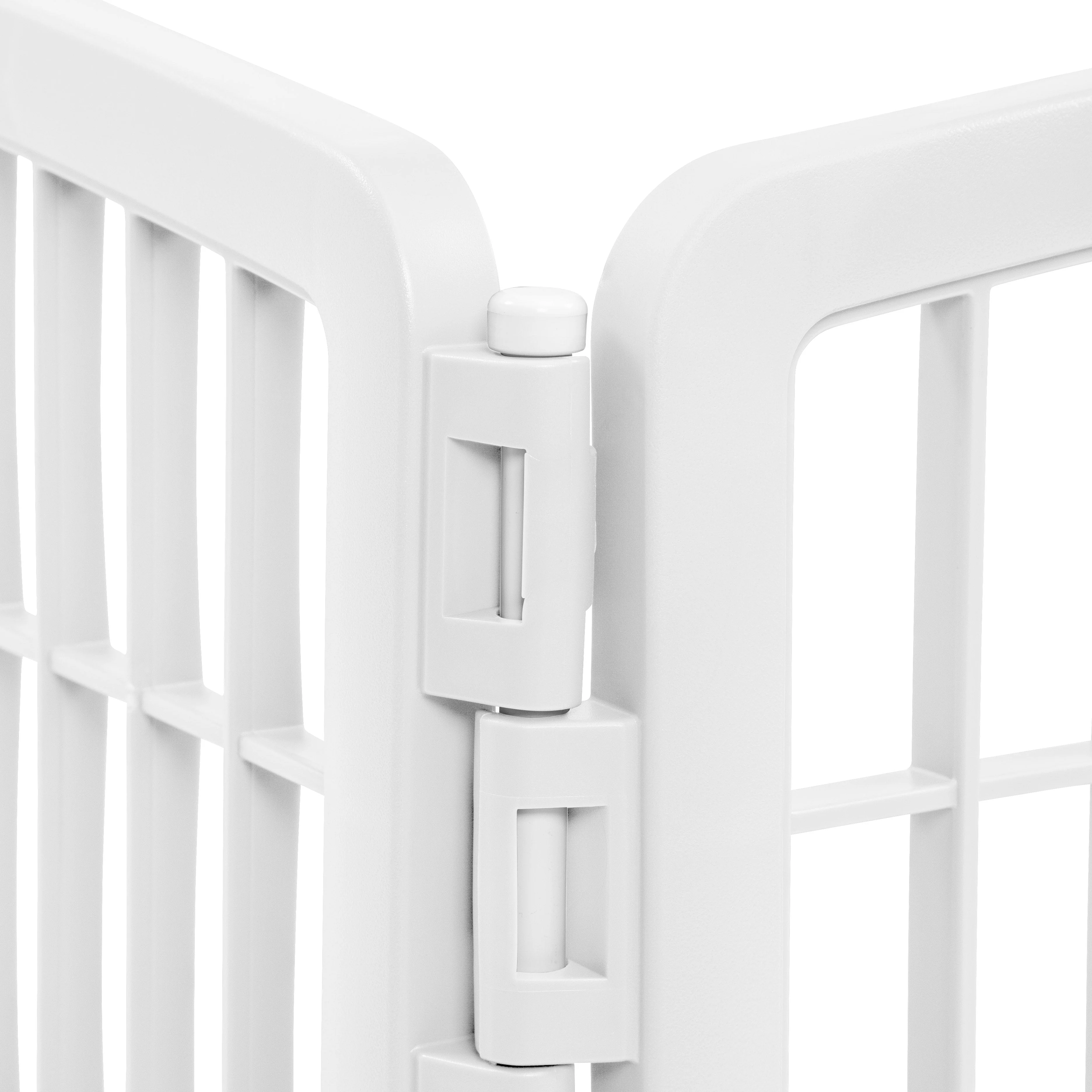 34'' Pen Playpen 2 Panel Add-On, White - Image 4