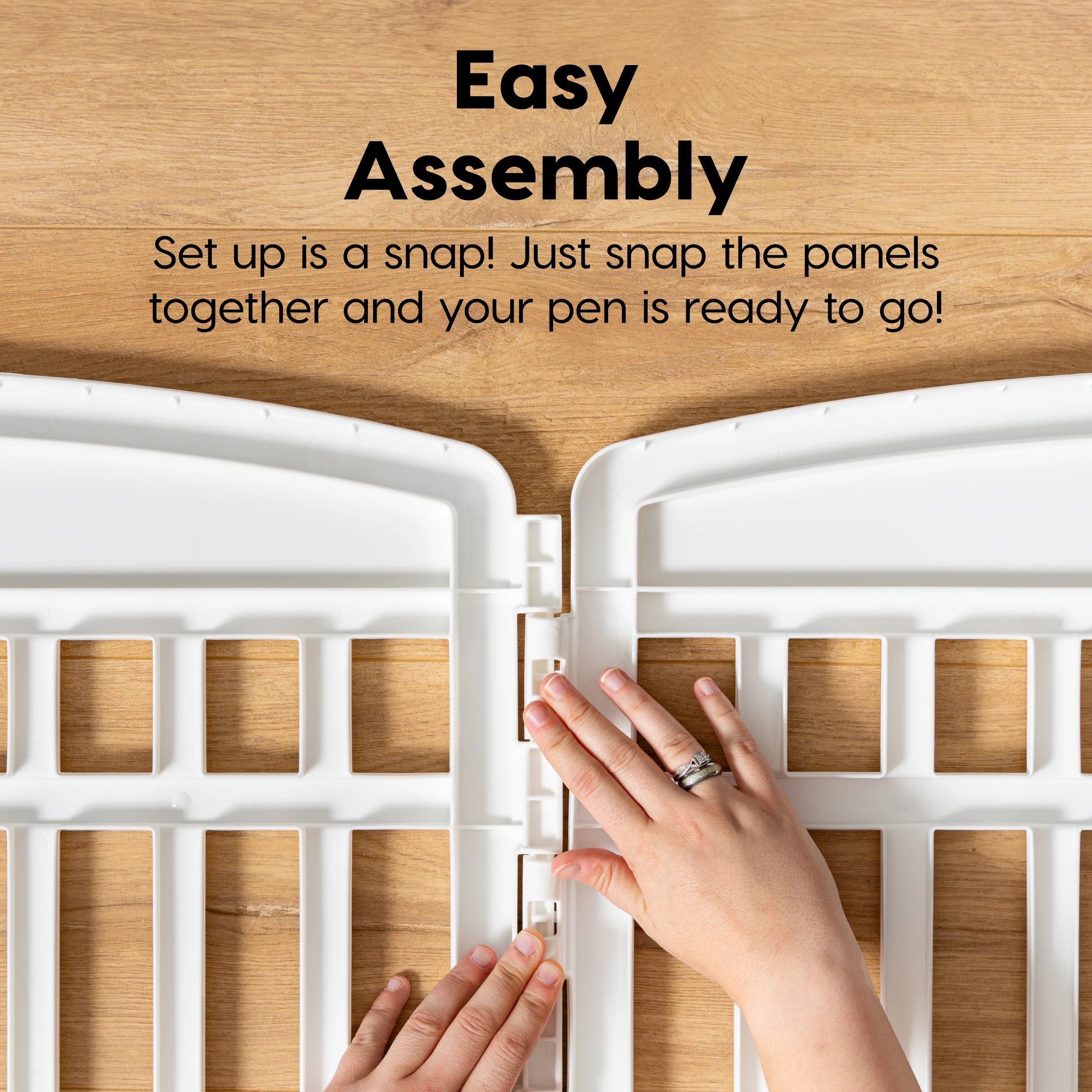 34" Pet Playpen - 2 additional Panels - Image 4