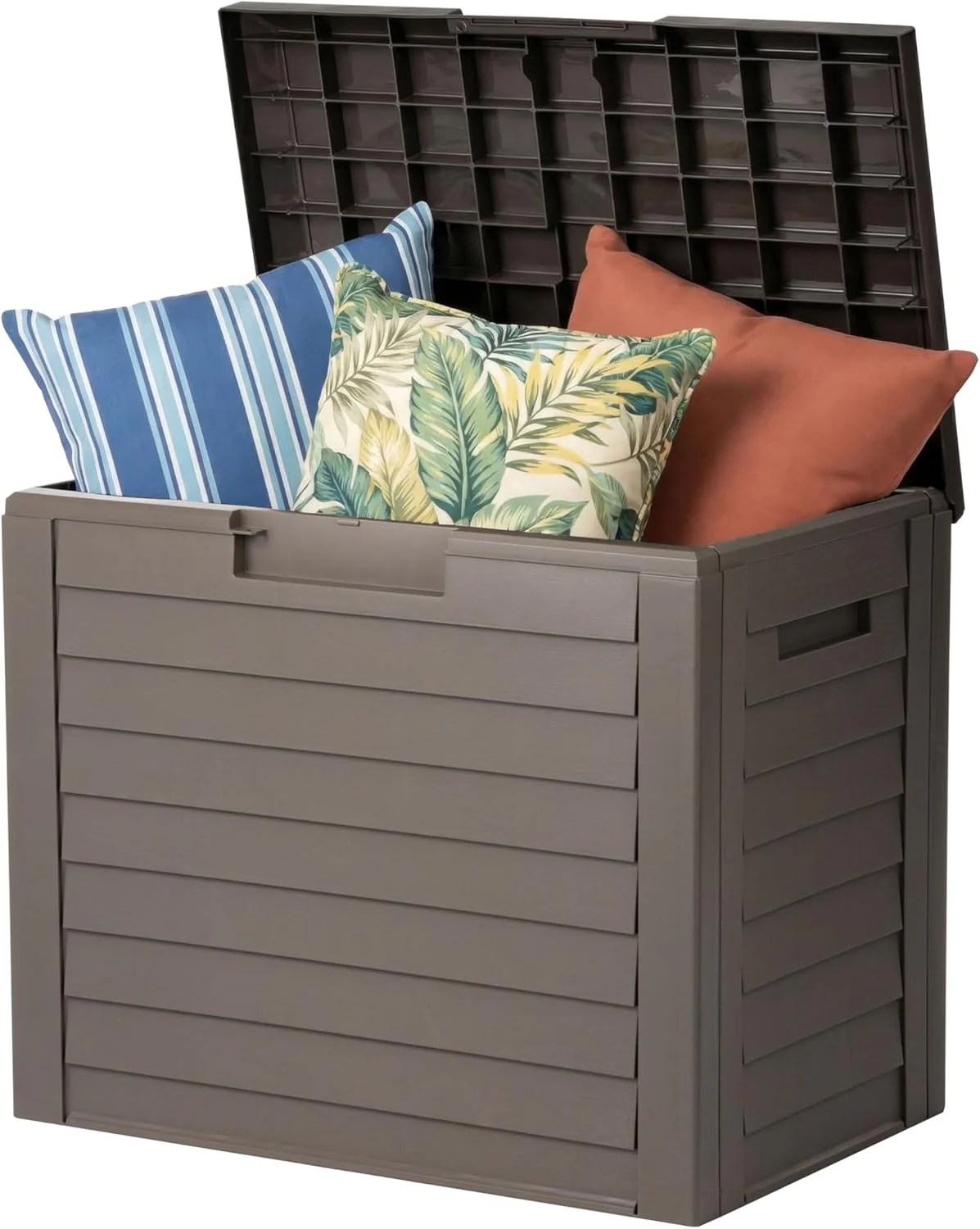 35-Gallon Outdoor Deck Storage Box, Lockable & UV-Protected - Image 11