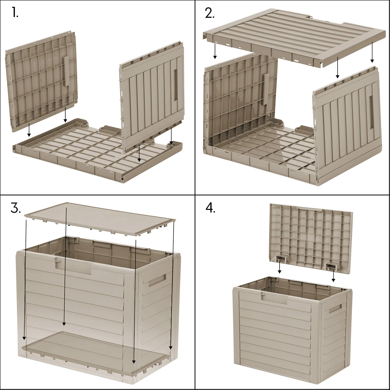 35-Gallon Outdoor Deck Storage Box, Lockable & UV-Protected - Image 6
