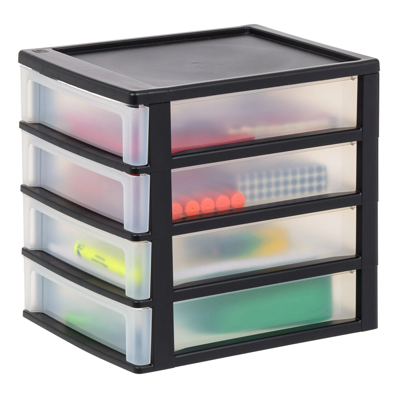 4- Drawer Desktop Storage Unit, White Pack of 2 - Image 6
