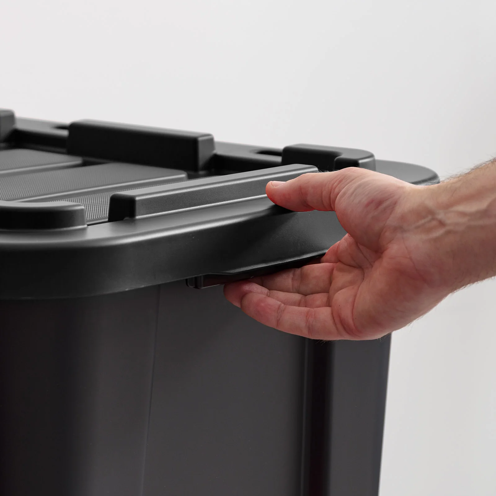 4-Pack 11.5-Gal / 46-Qt Heavy-Duty Stackable Storage Bins with Snap Lids – All-Weather Plastic Totes - Image 21