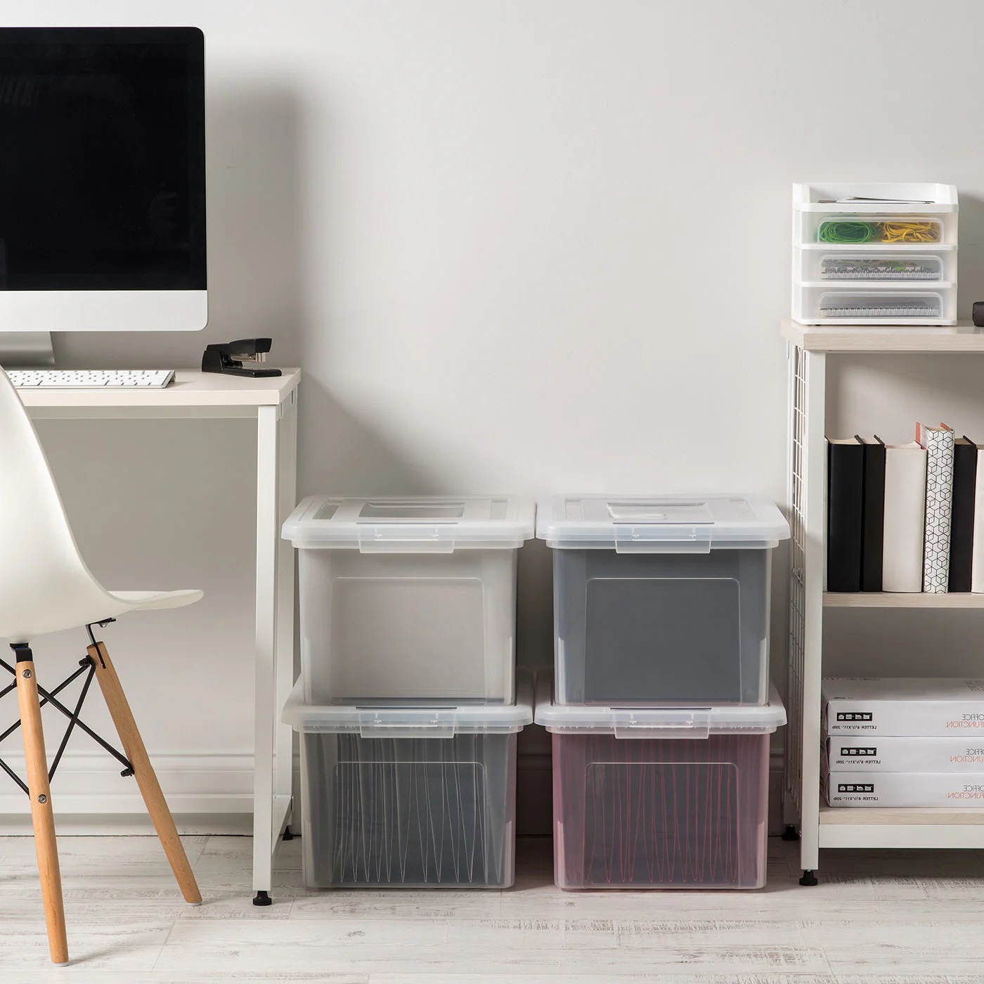 4 Pack Letter/Legal Size File Box - Image 3