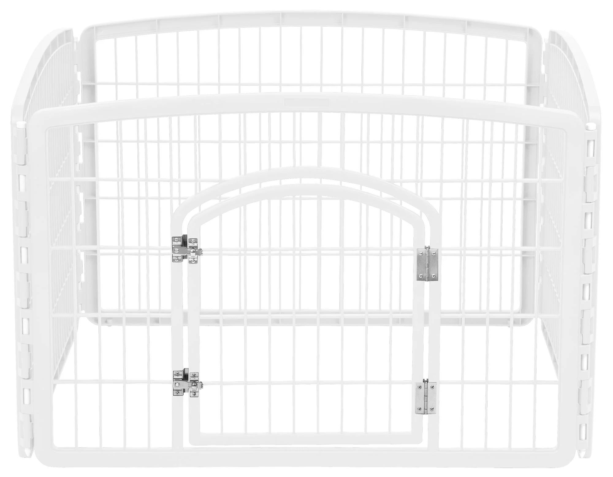 4-Panel Pet Playpen with Door - Image 3