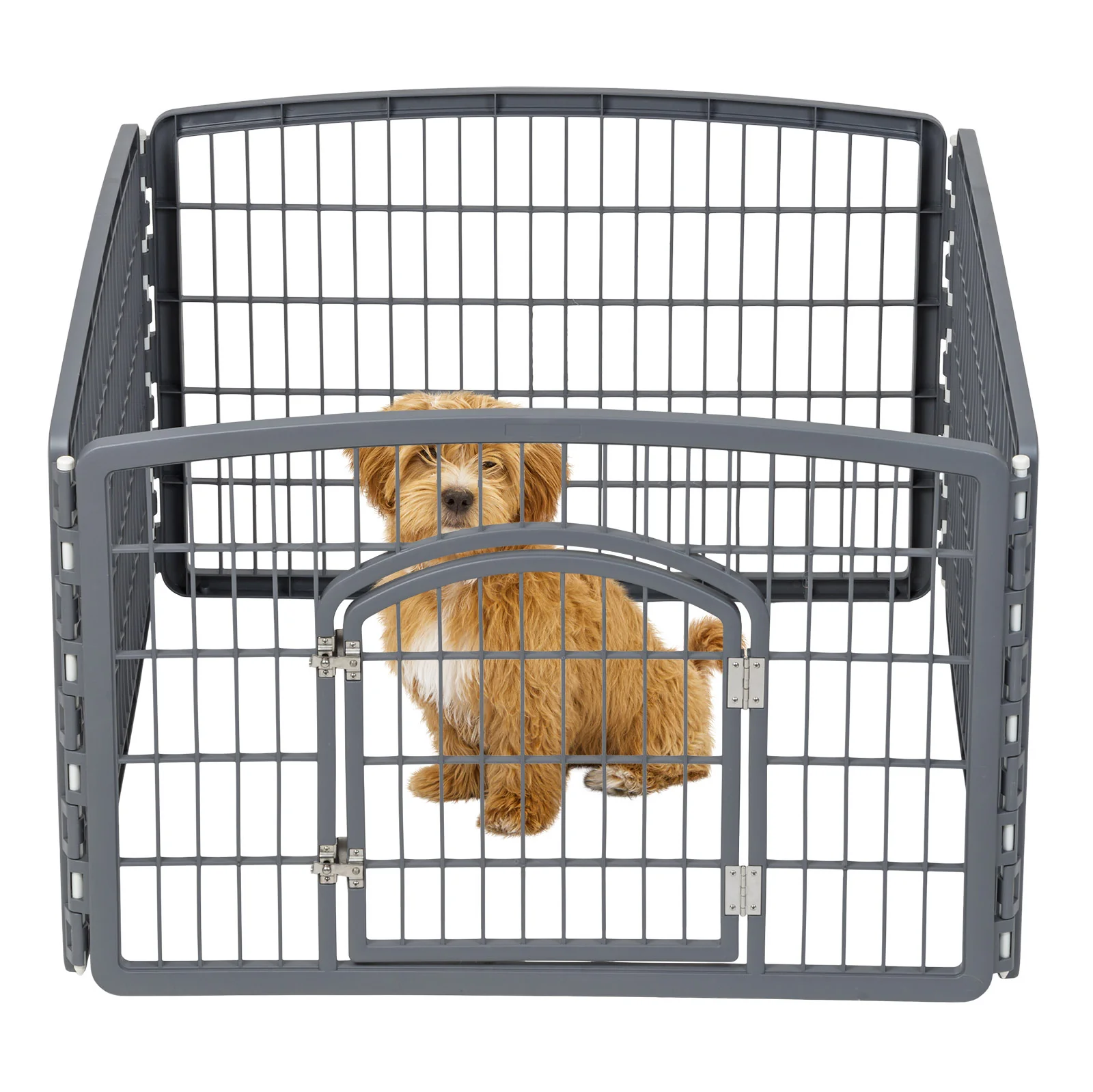 4-Panel Pet Playpen with Door - Image 7