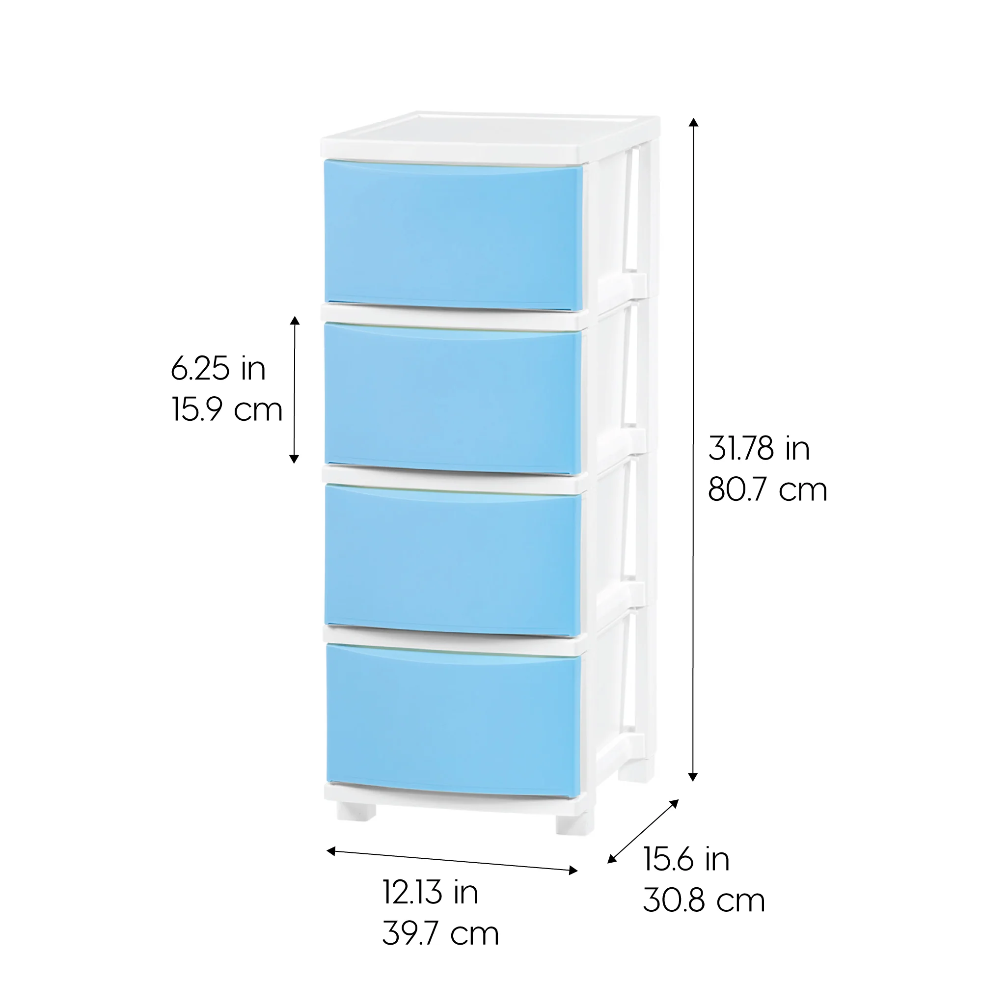 4 Slim Drawer Storage - Image 5