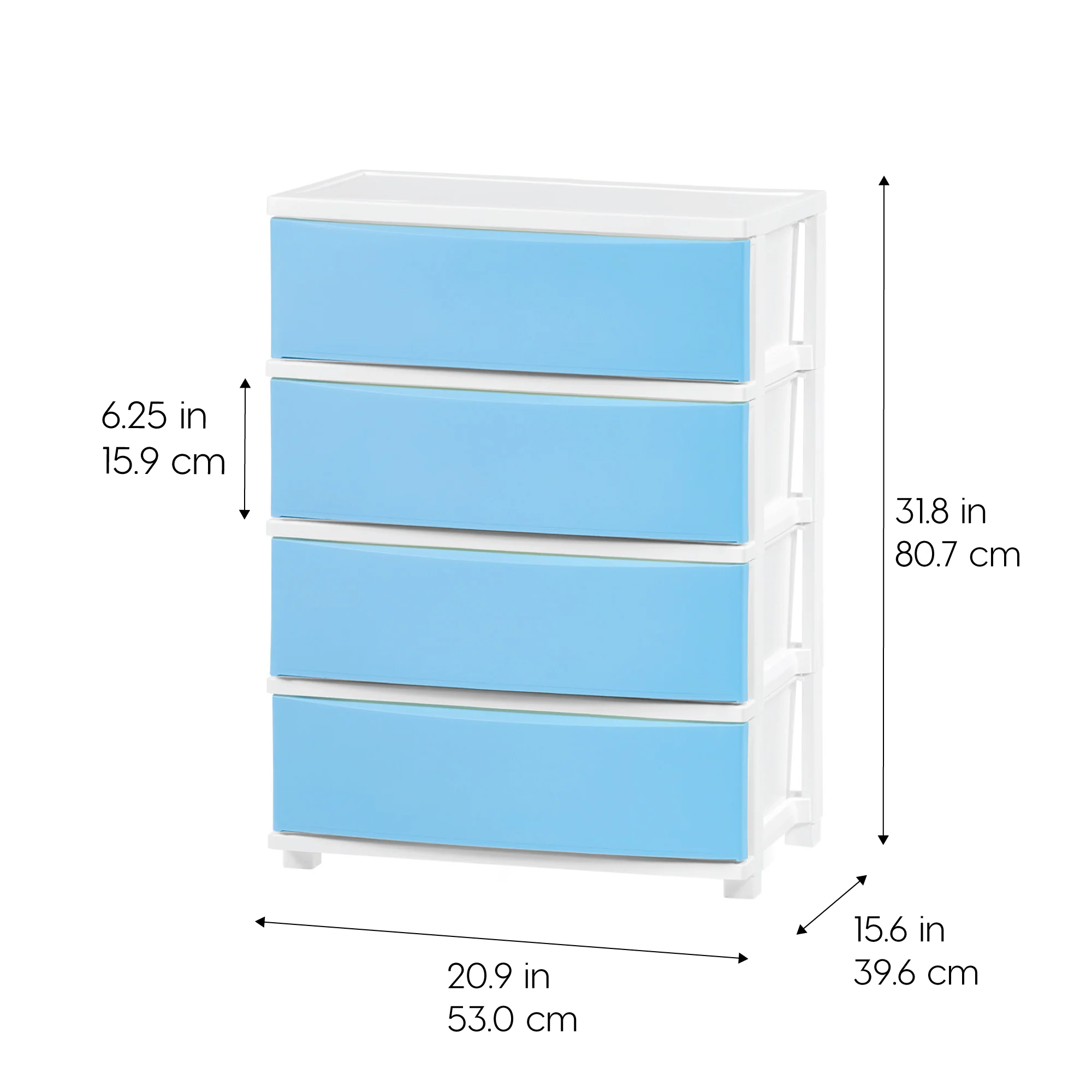 4 Wide Drawer Storage - Image 4