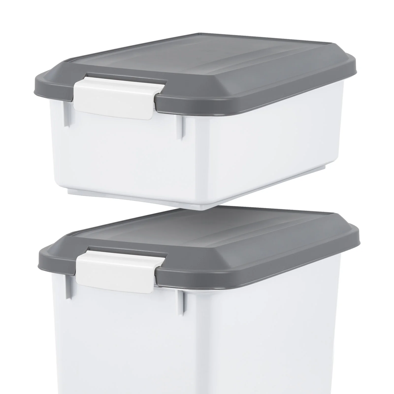 41 Lbs. Airtight Pet Food Container | Dog & Cat Food Storage Bin | Treat Box with Scoop - Image 7