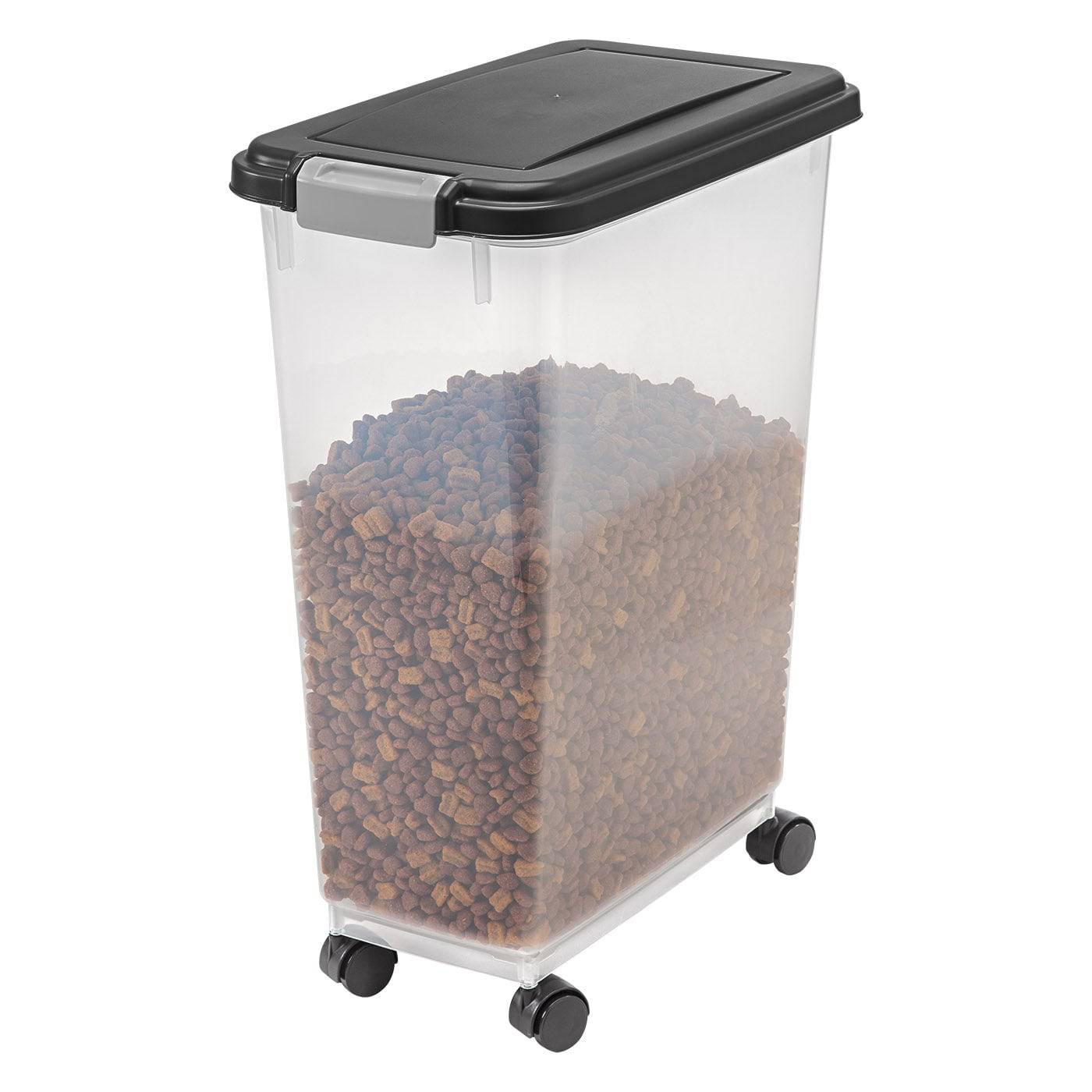 47 Quart WeatherPro® Airtight Pet Food Container, Black Lid - Image 2
