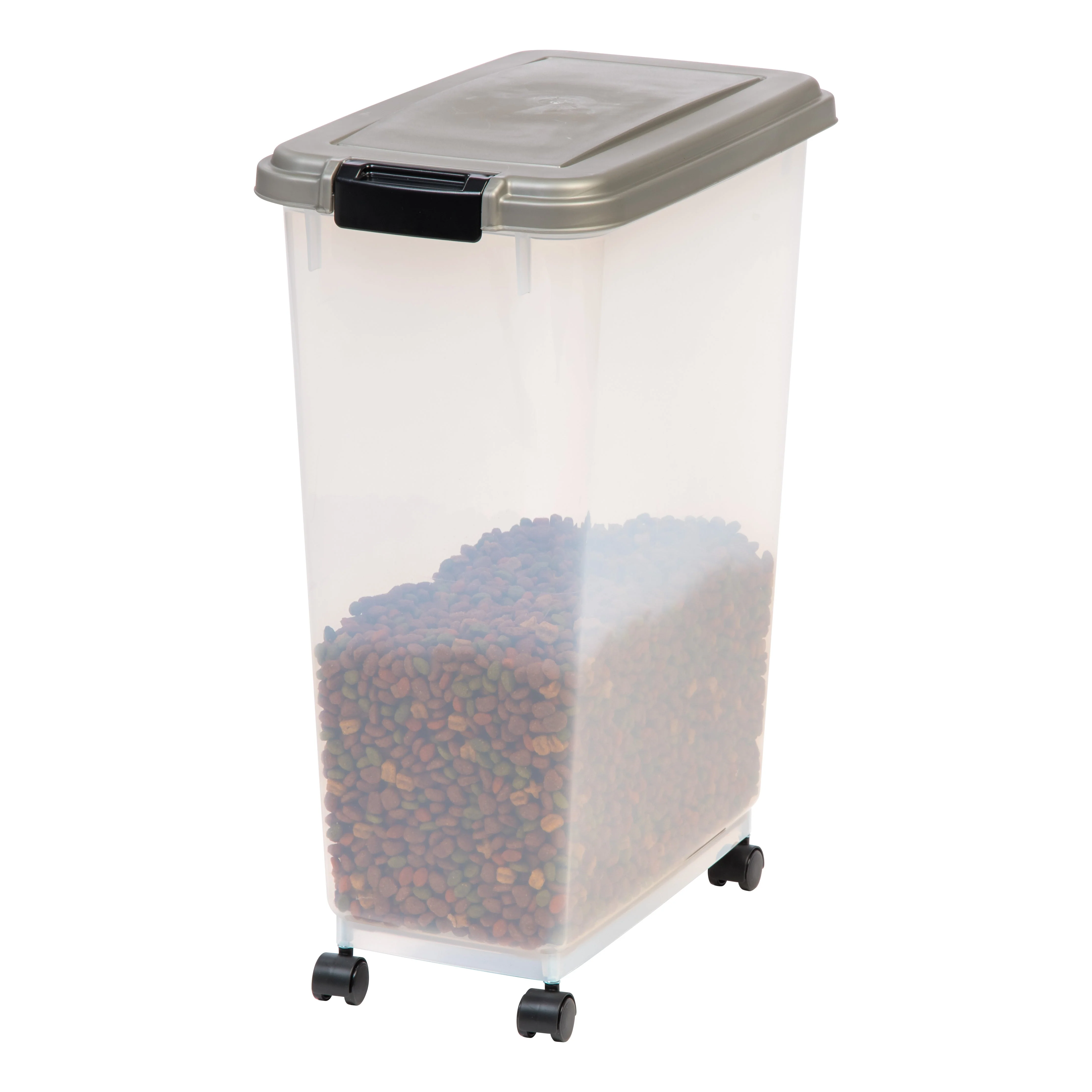 47 Quart WeatherPro® Airtight Pet Food Container, Chrome - Image 6