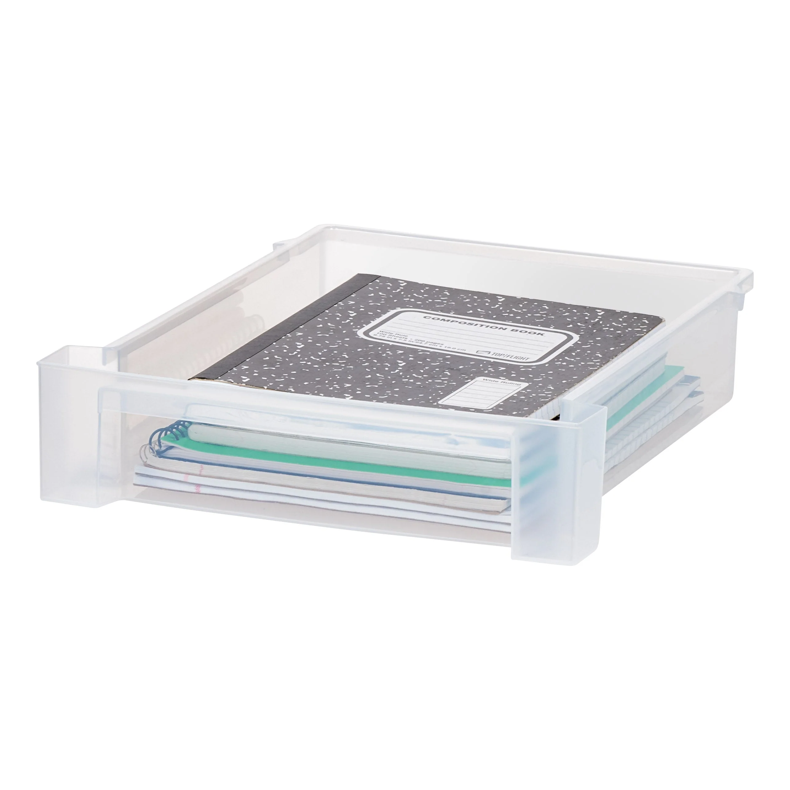 5-drawer Storage Cart, White/Clear - Image 8