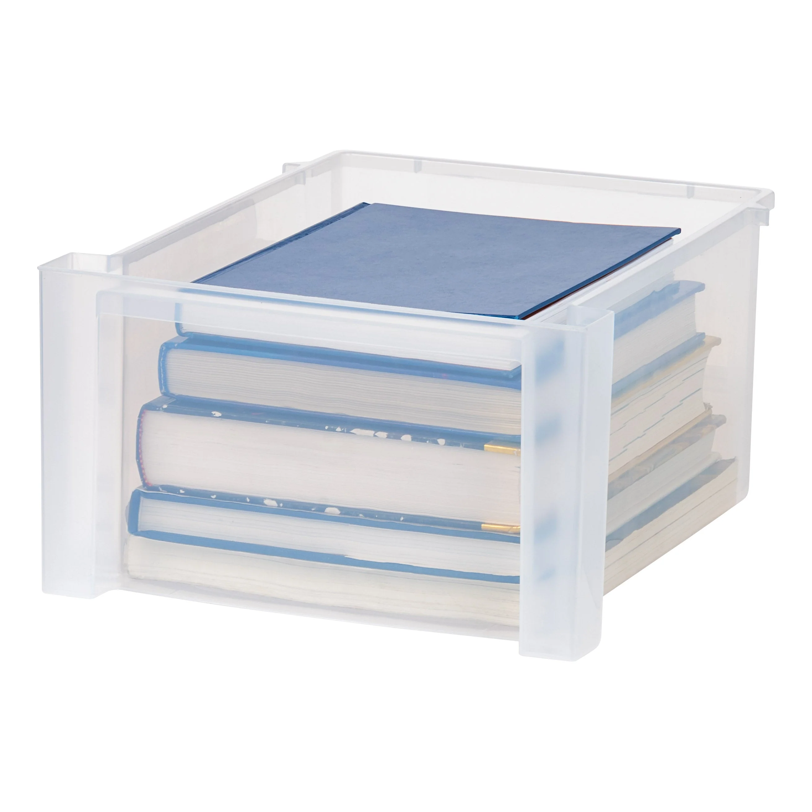 5-drawer Storage Cart, White/Clear - Image 9
