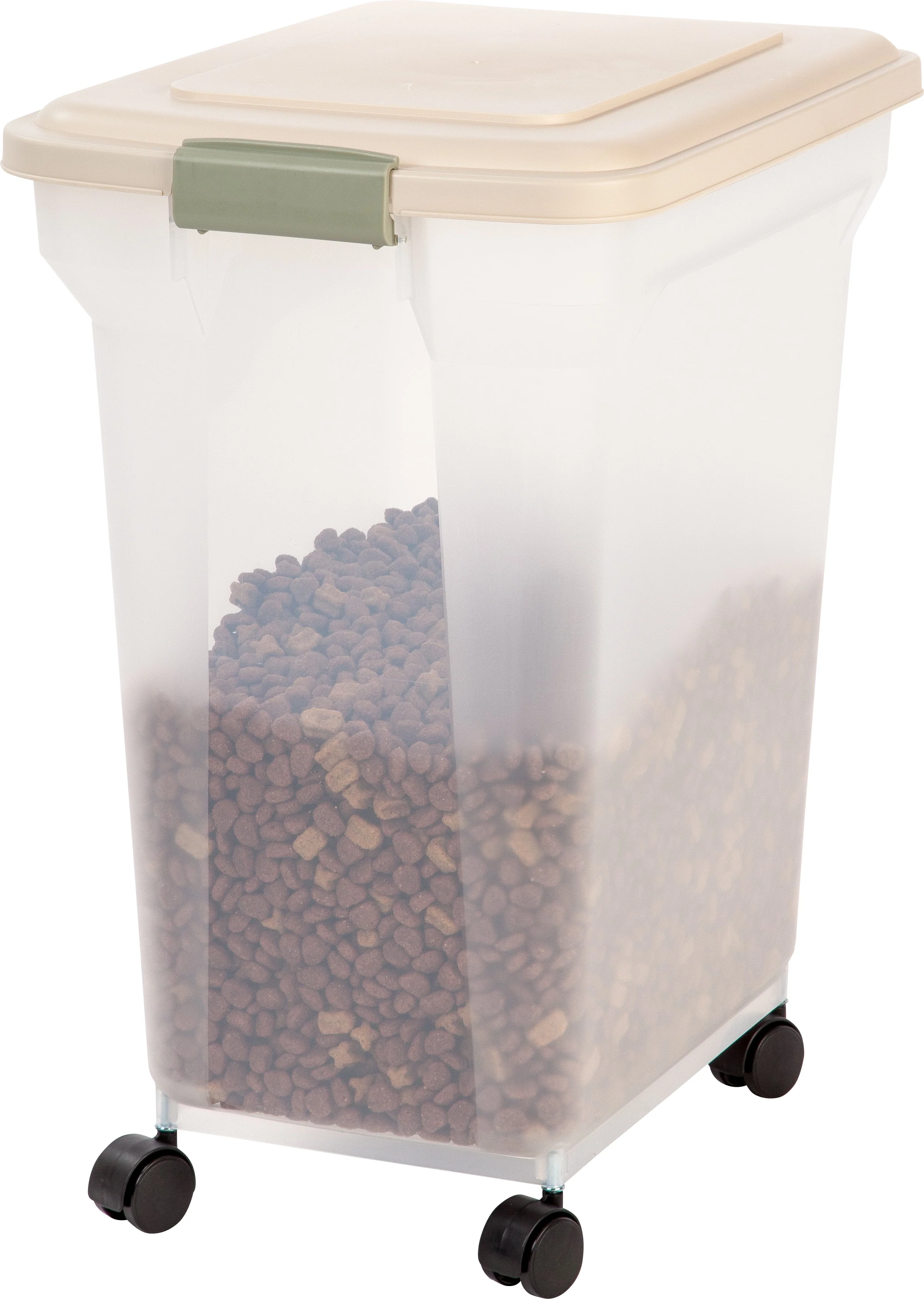 55 Quart WeatherPro® Airtight Pet Food Container, Almond - Image 2
