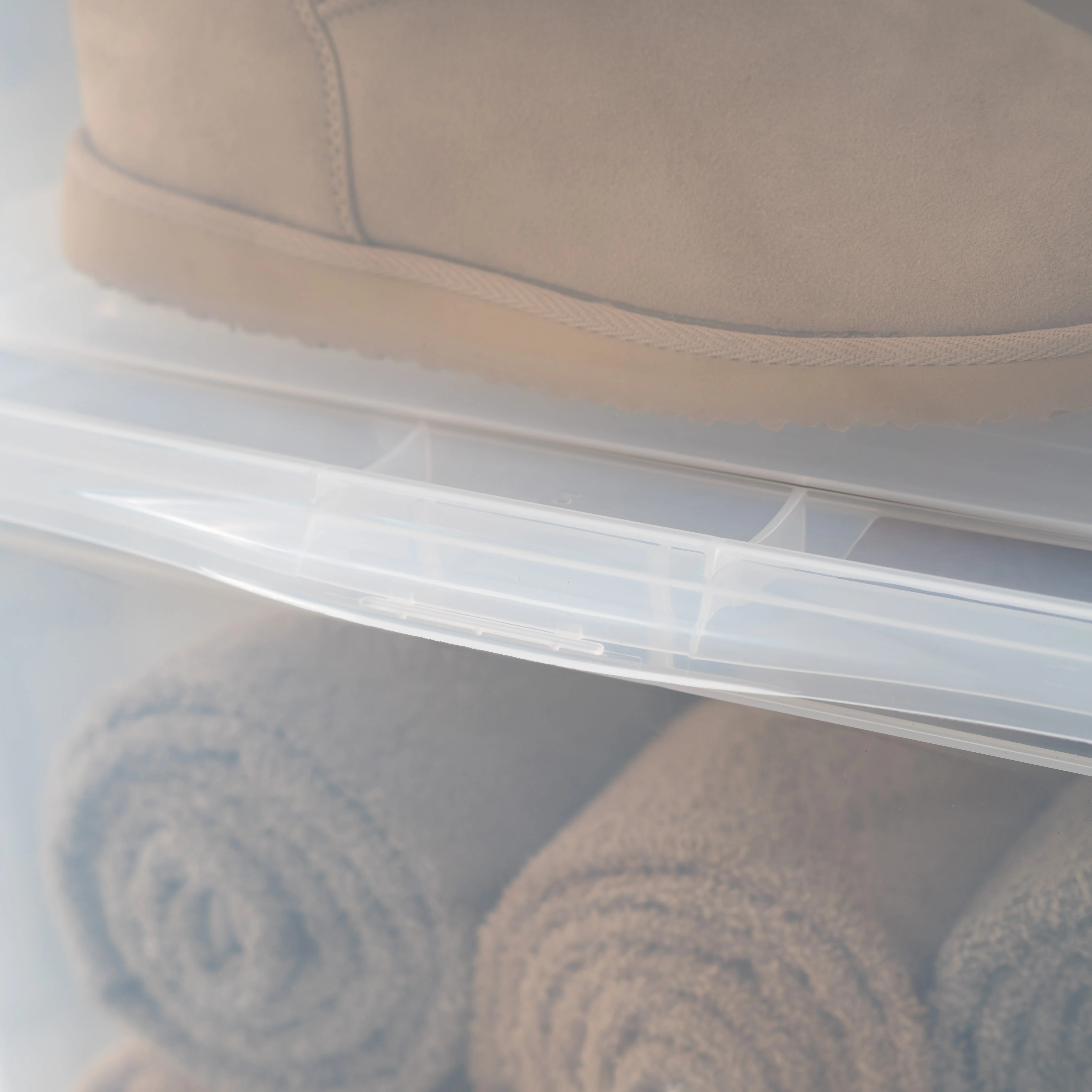 58 Quart Clear Storage Box, 6 Pack - Image 5