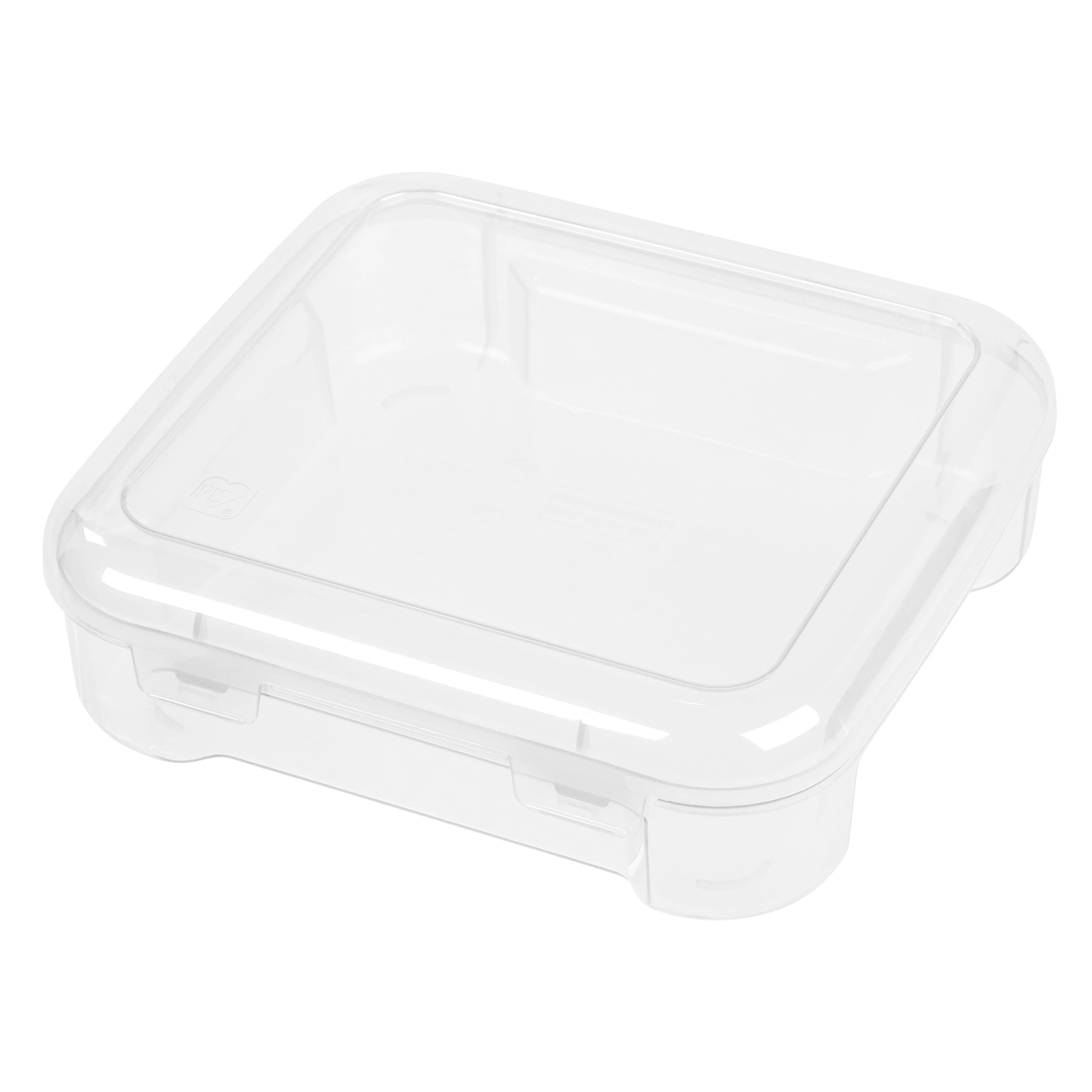 6" x 6" Portable Project Case, 8 Pack, Clear