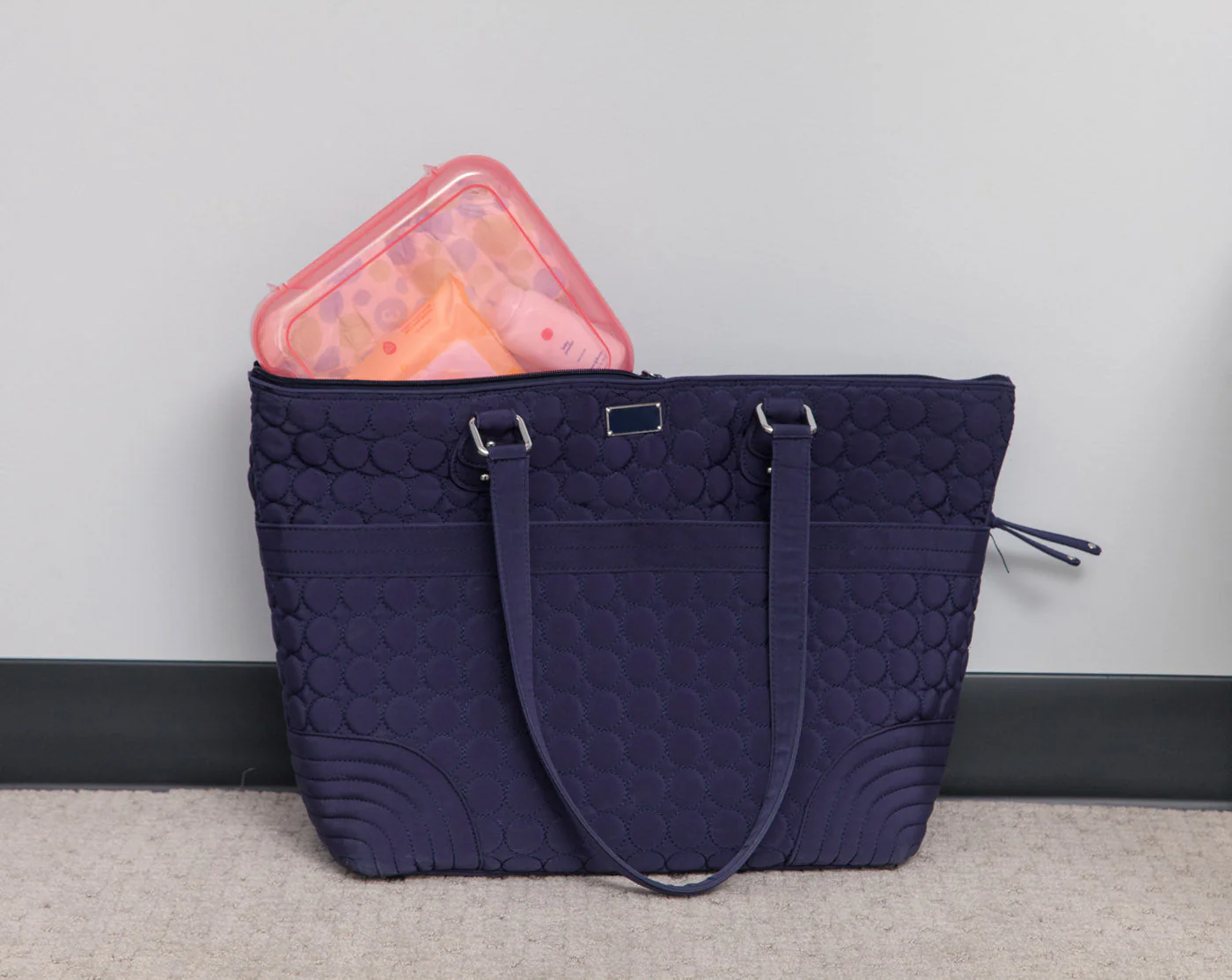 6" x 6" Portable Project Case, 8 Pack, Pink - Image 2