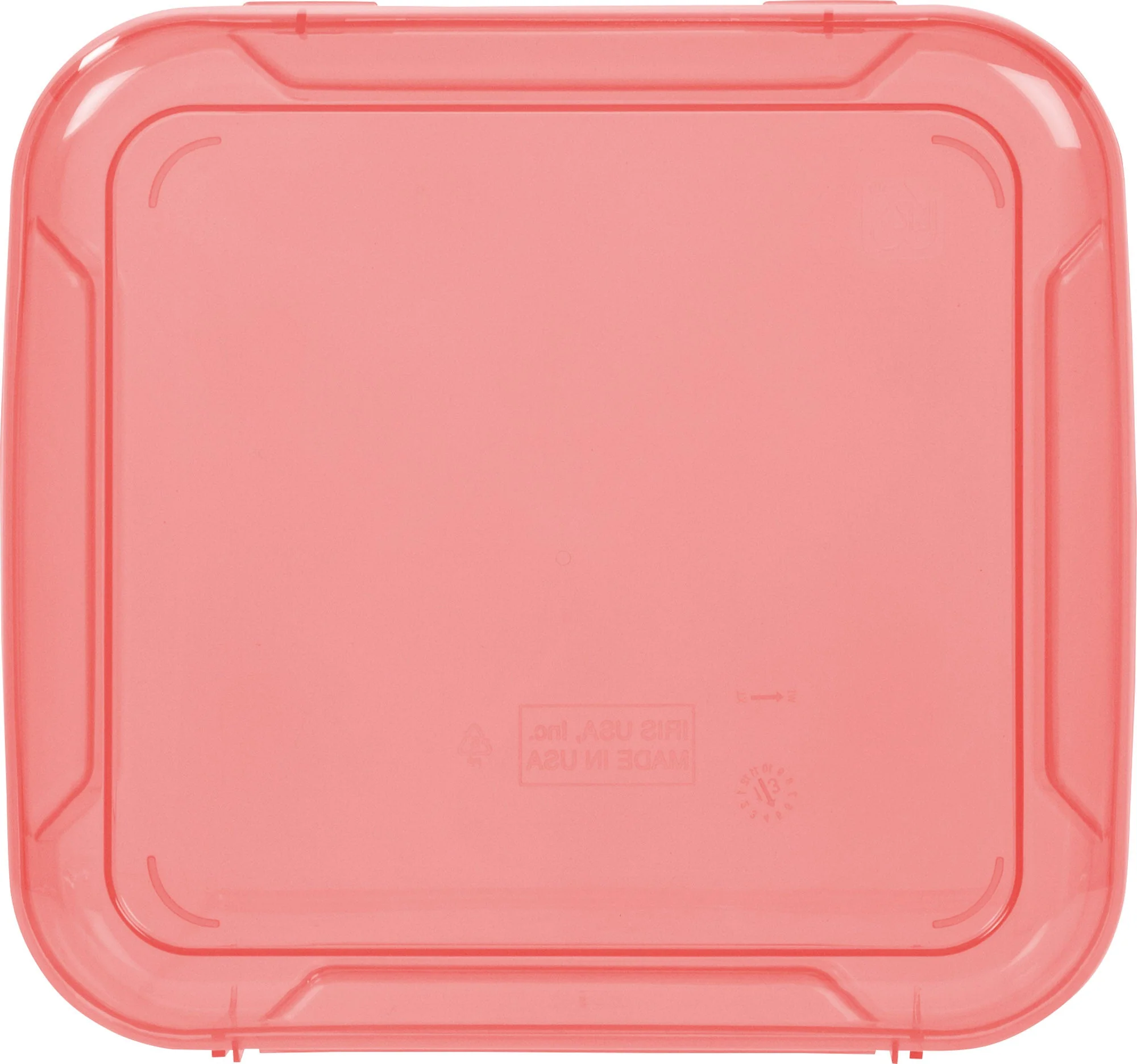 6" x 6" Portable Project Case, 8 Pack, Pink - Image 3