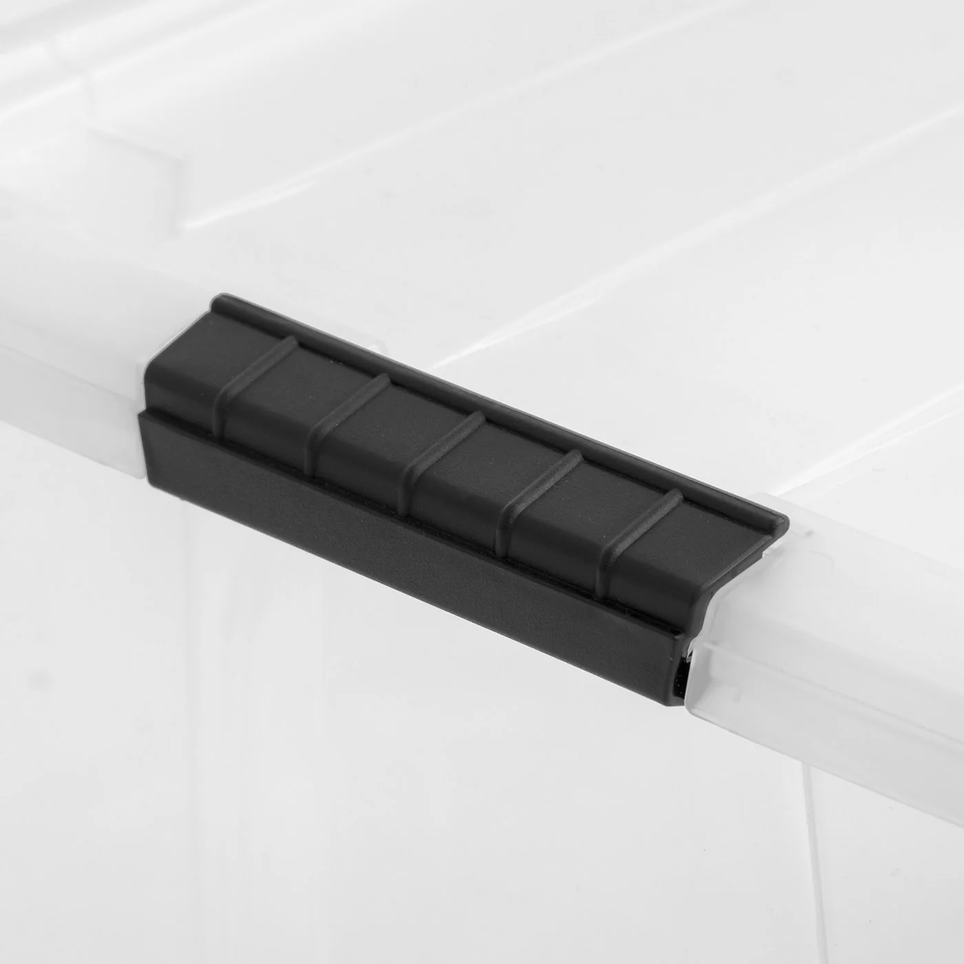 60 Qt. (15 Gal.) Clear Latch Box, Stackable Plastic Storage Bins with Lids, Set of 4 - Image 6