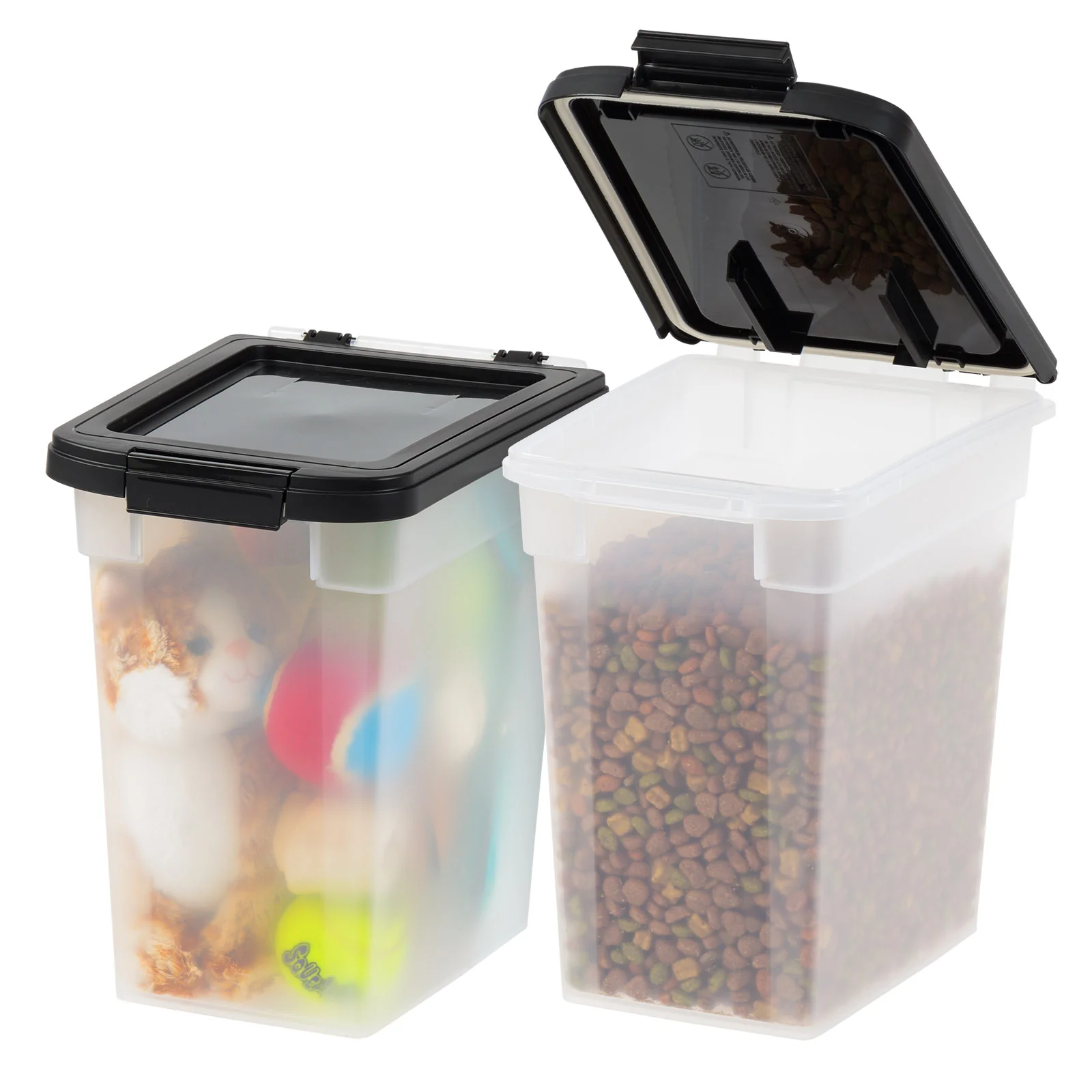 Airtight Dog Food Storage Container 2 pack, Up to 10 lbs