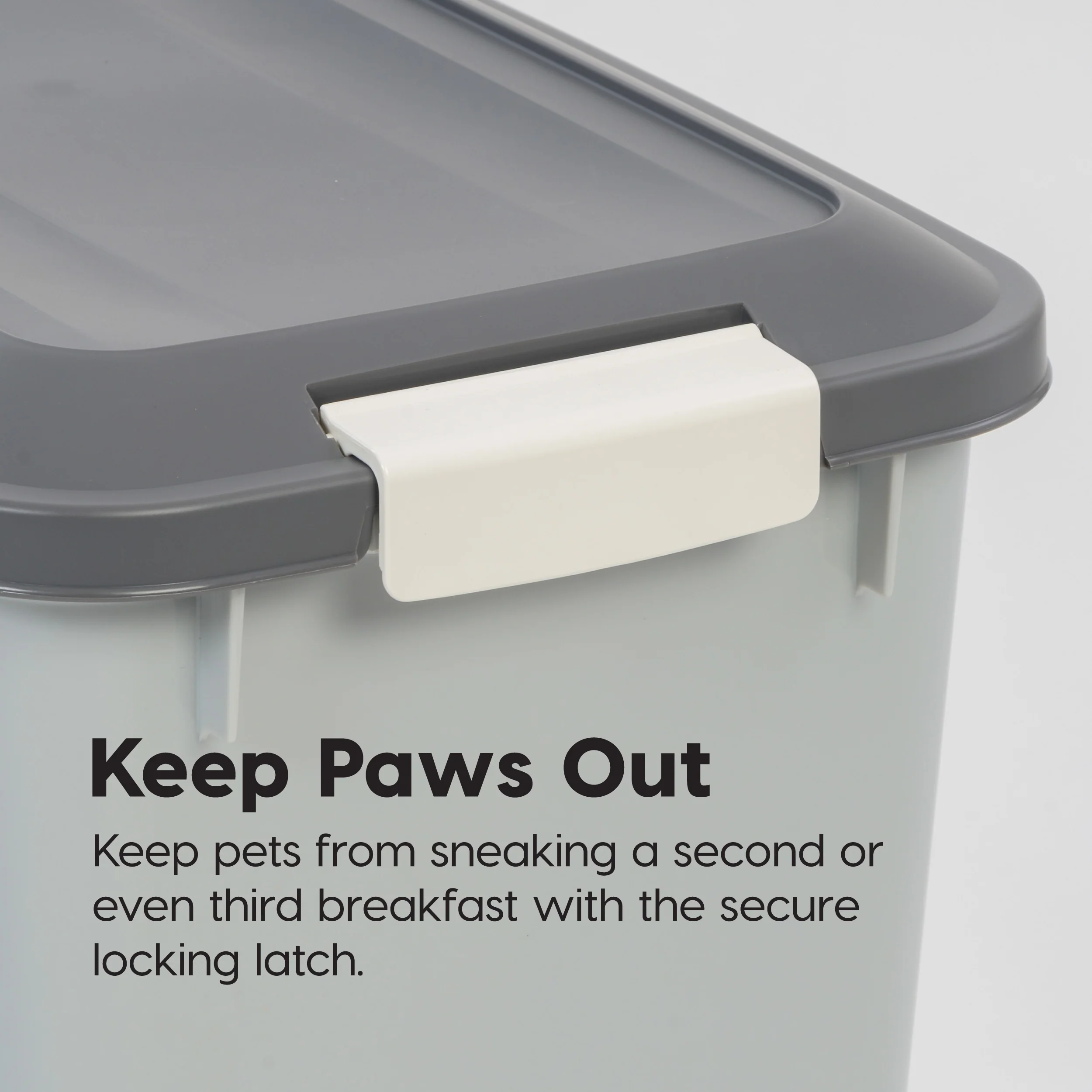 Airtight Dog Food Storage Container with Wheels 2 pack, Up to 54 lbs - Image 6