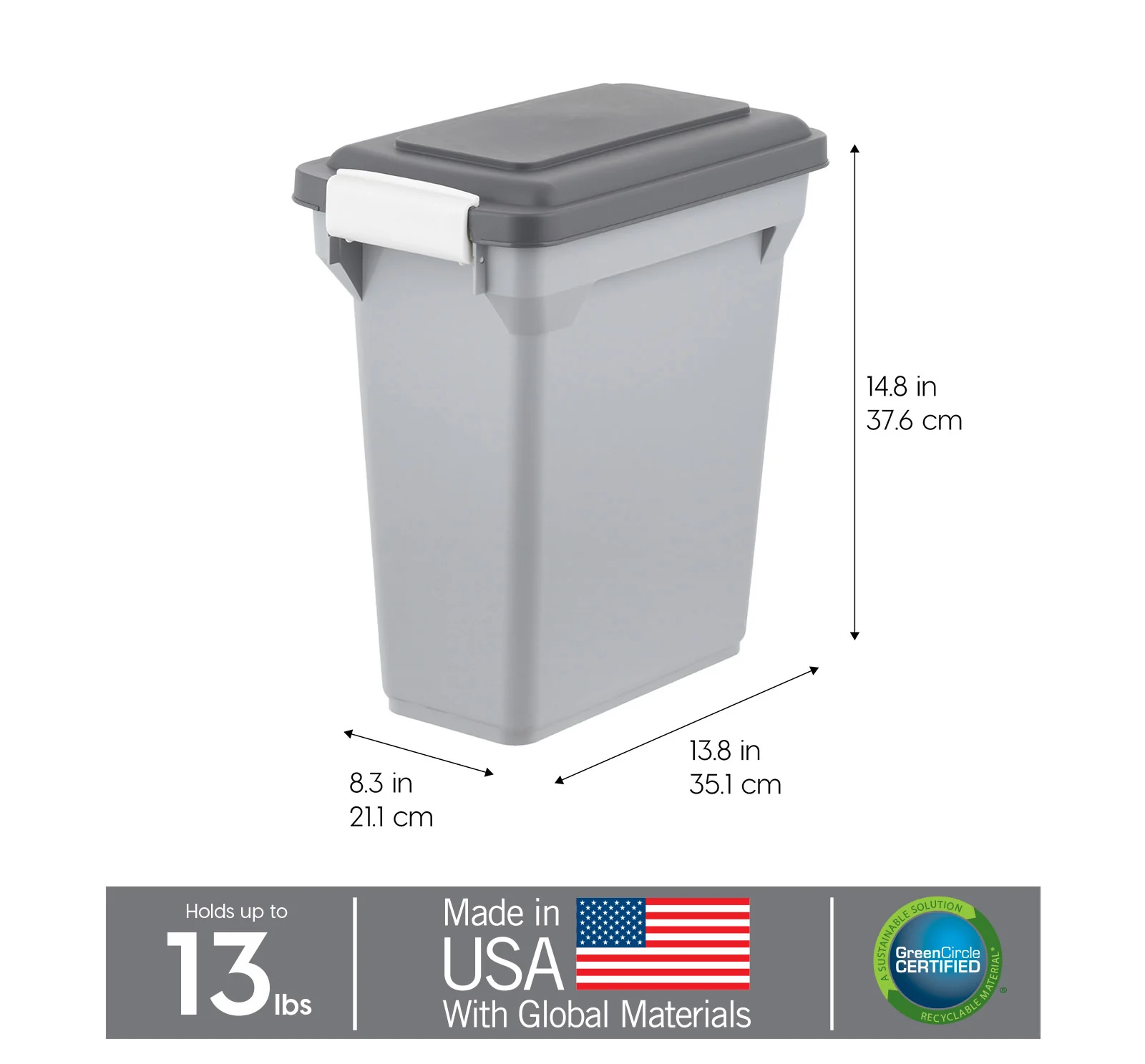 Airtight Pet Food Container WeatherPro® -  15 QT - Image 15