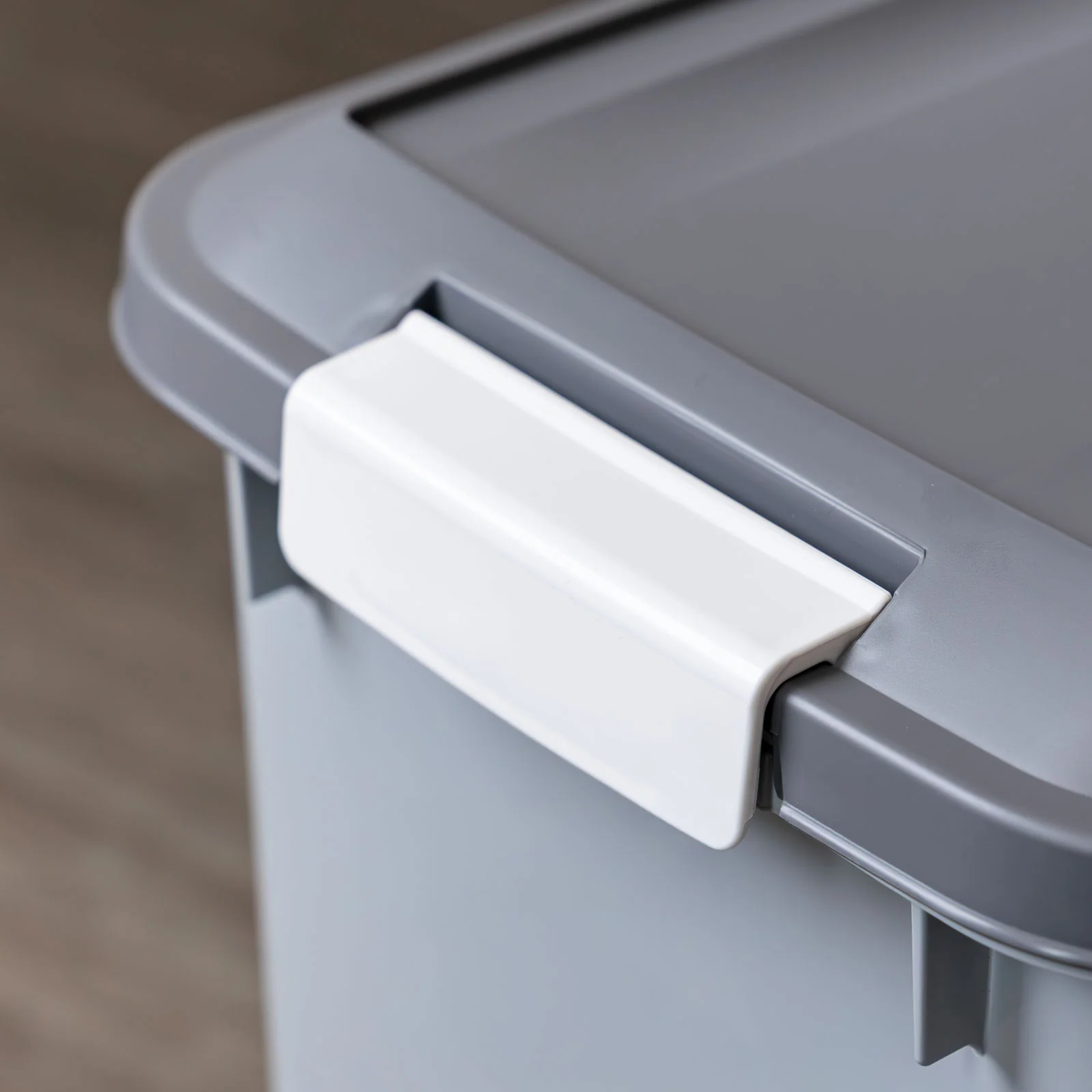 Airtight Pet Food Storage Container with Wheels with Built in Scoop Up to 30 Pounds 2 Pack - Image 5