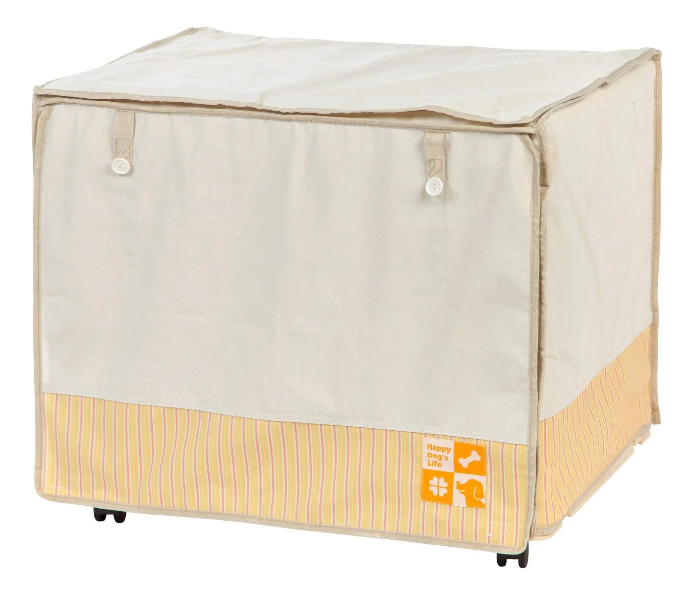 Animal Cage with Canvas Cover - Extra Small - Image 9