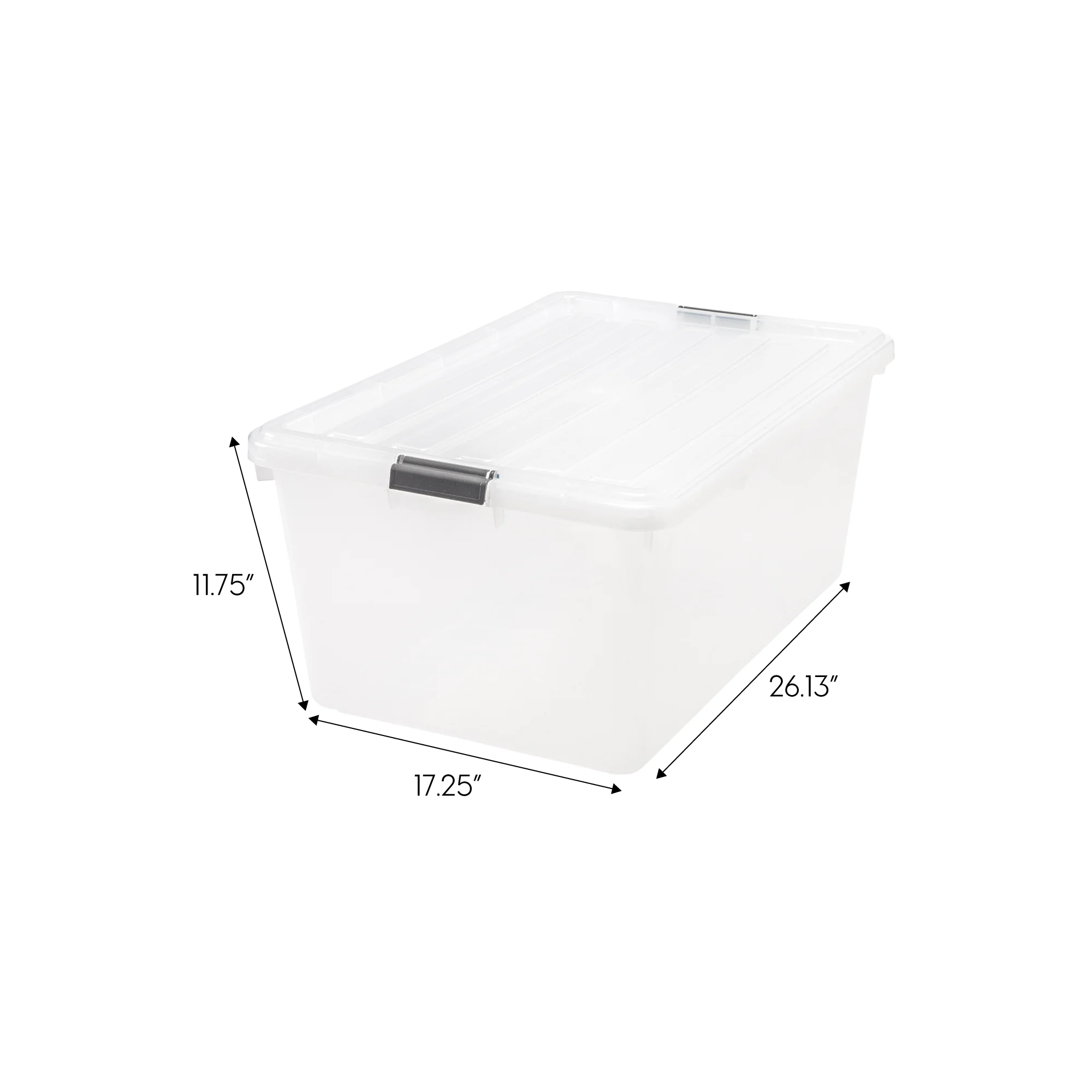 Buckle Down Storage Box - 68 QT 5 Pack - Image 2