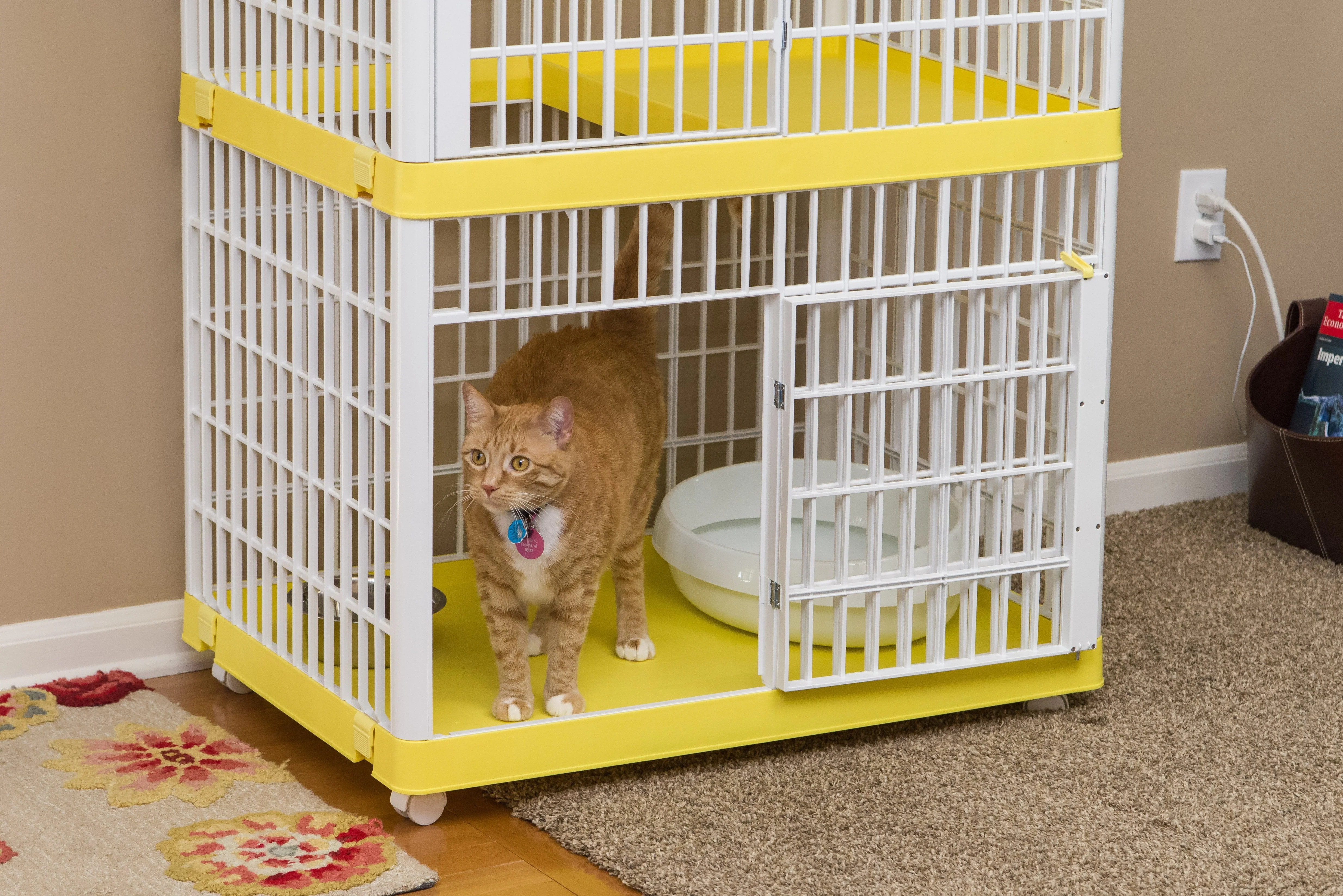 Cat Cage and Condo - 2 Tier