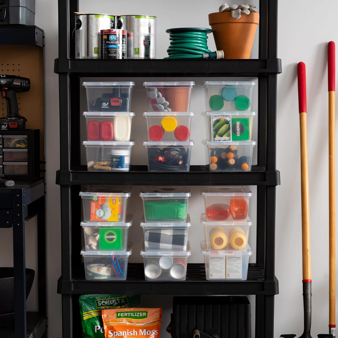 Clear Storage Box - 6.7 QT 12PC - Image 4